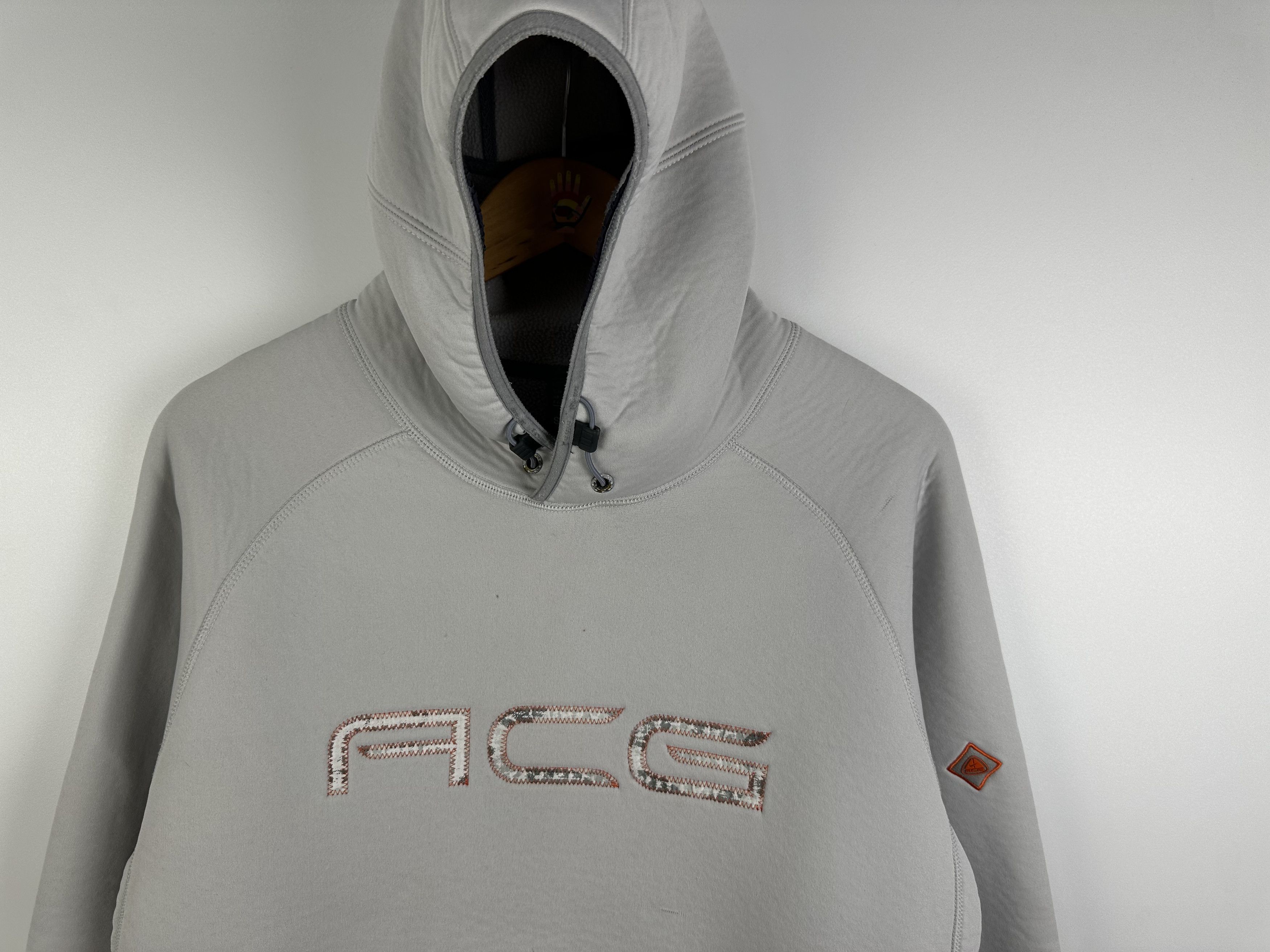 Vintage Nike ACG Ninja Hoodie Jacket Center Logo 90s Size S