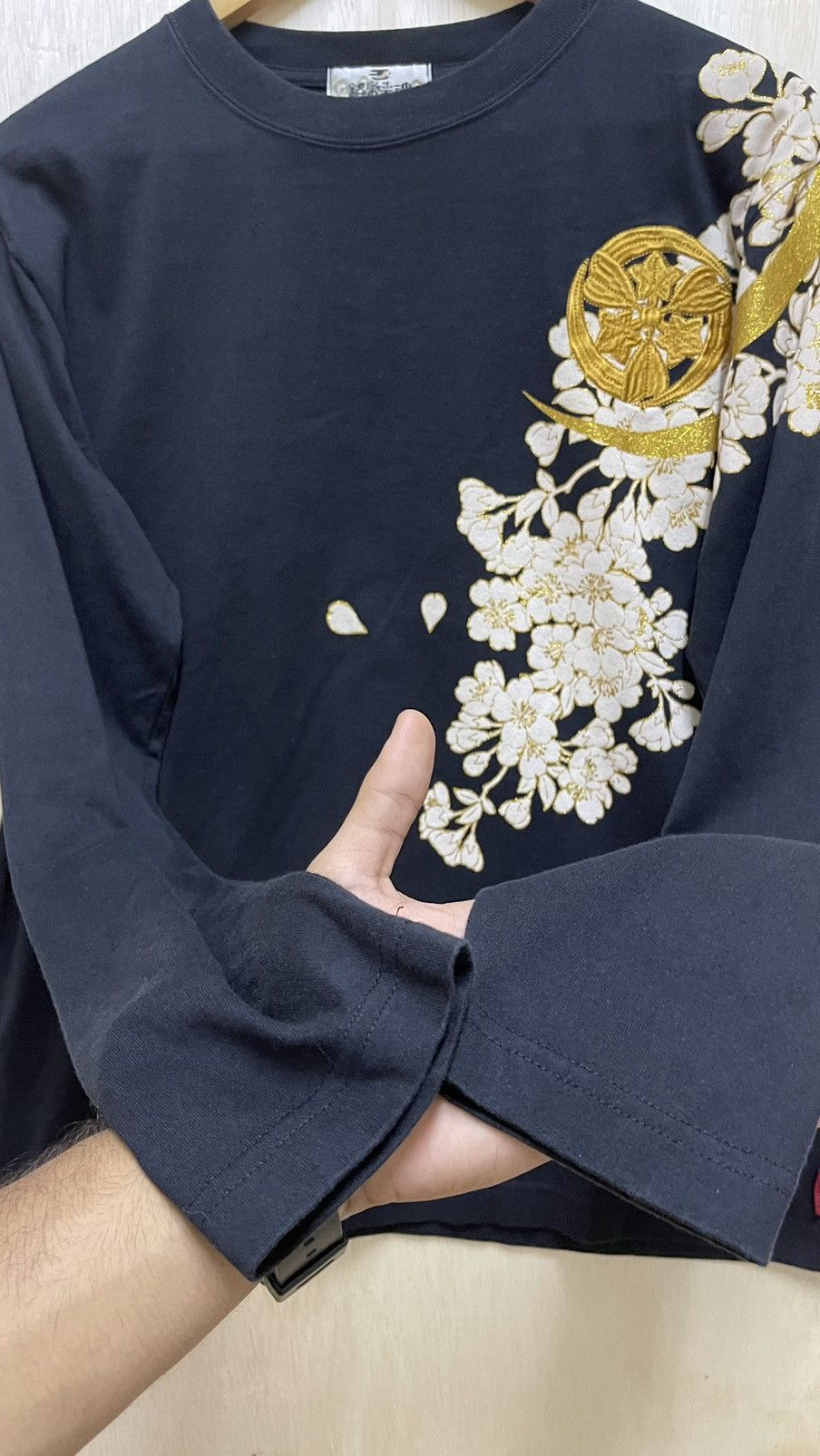 Karakuri Tamashii Vtg’Y2K🔥KARAKURI TAMASHI🔥Embroidered Long Sleeve Shirt Size US M / EU 48-50 / 2 - 6 Thumbnail