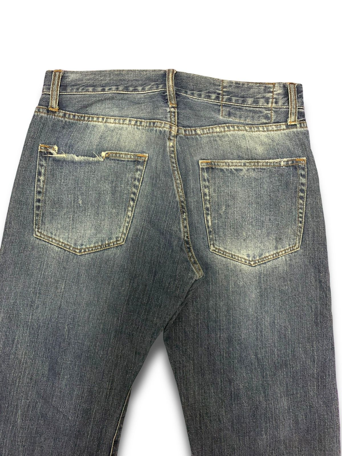 Japanese Brand Vintage Camo Patches Kaihara Jeans Size US 31 - 8 Thumbnail