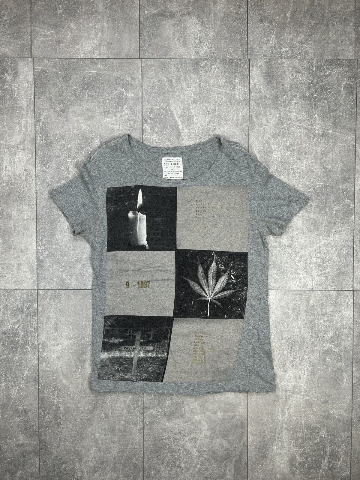 Allsaints Mens AllSaints 1987 ss crew T Shirt luxury tee Size US XS / EU 42 / 0 - 1 Thumbnail