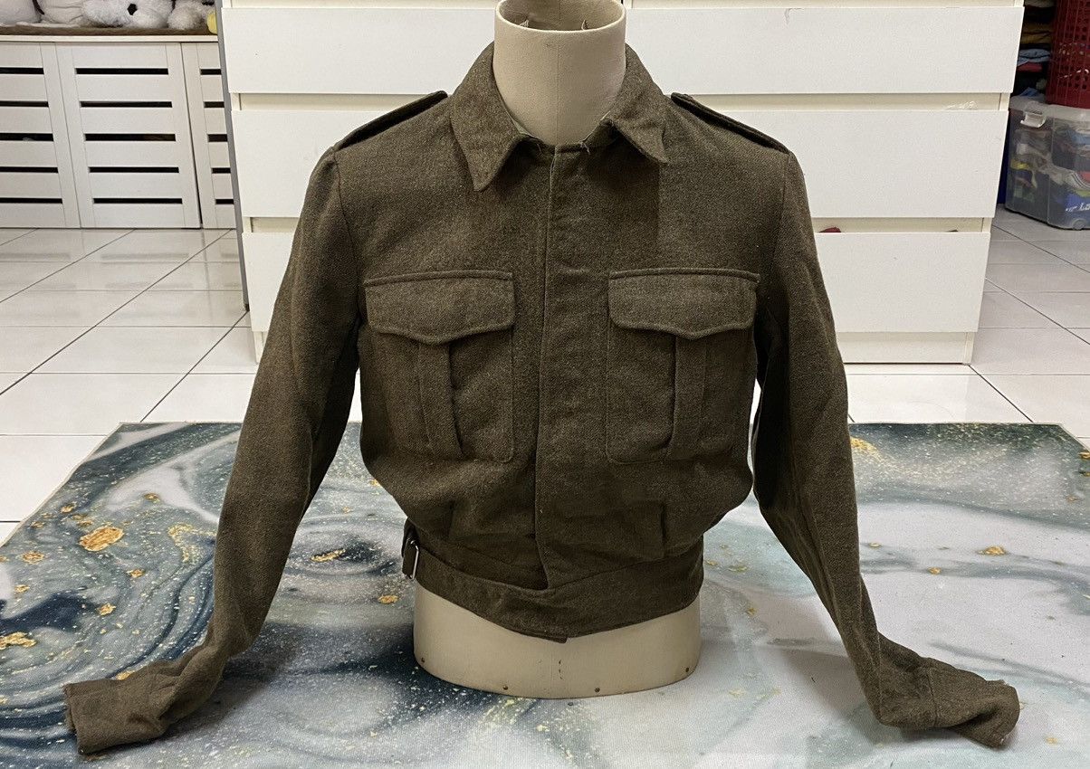 Vintage Vintage Military Wool Eisenhower Jacket Size US M / EU 48-50 / 2 - 21 Thumbnail