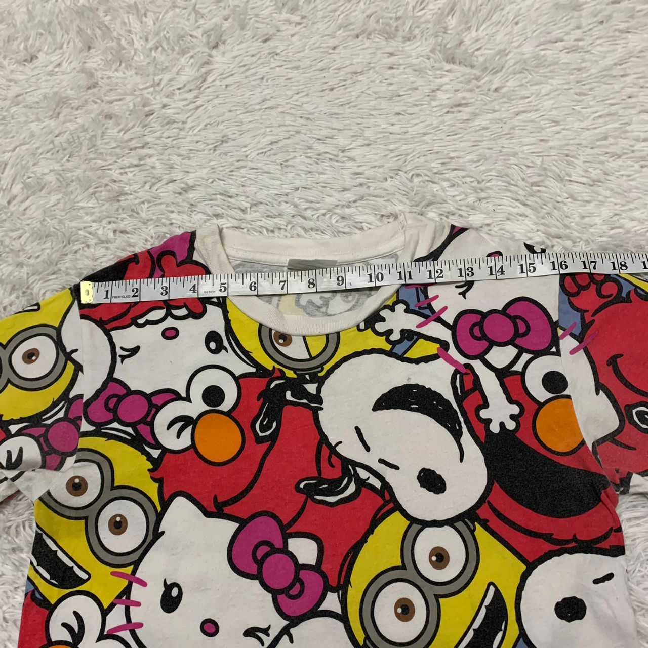 Anime Cartoon Overprinted by Universal Studios Tee Size US S / EU 44-46 / 1 - 4 Thumbnail