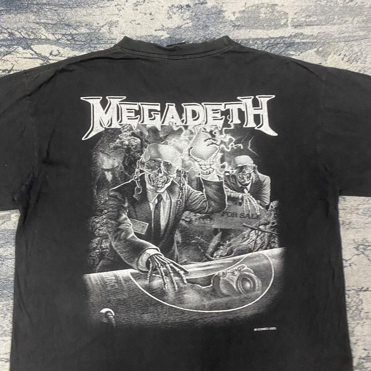 Band Tees Vintage Y2K Megadeth Thrash Metal Band Tee Size US L / EU 52-54 / 3 - 10 Thumbnail