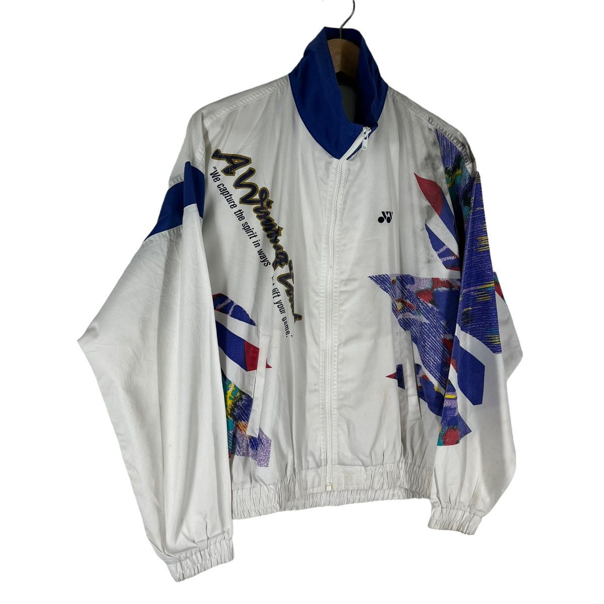 Japanese Brand VINTAGE BOMBER JACKET YONEX JAPAN INSPIRED ISSEY MIYAKE Size US M / EU 48-50 / 2 - 3 Thumbnail