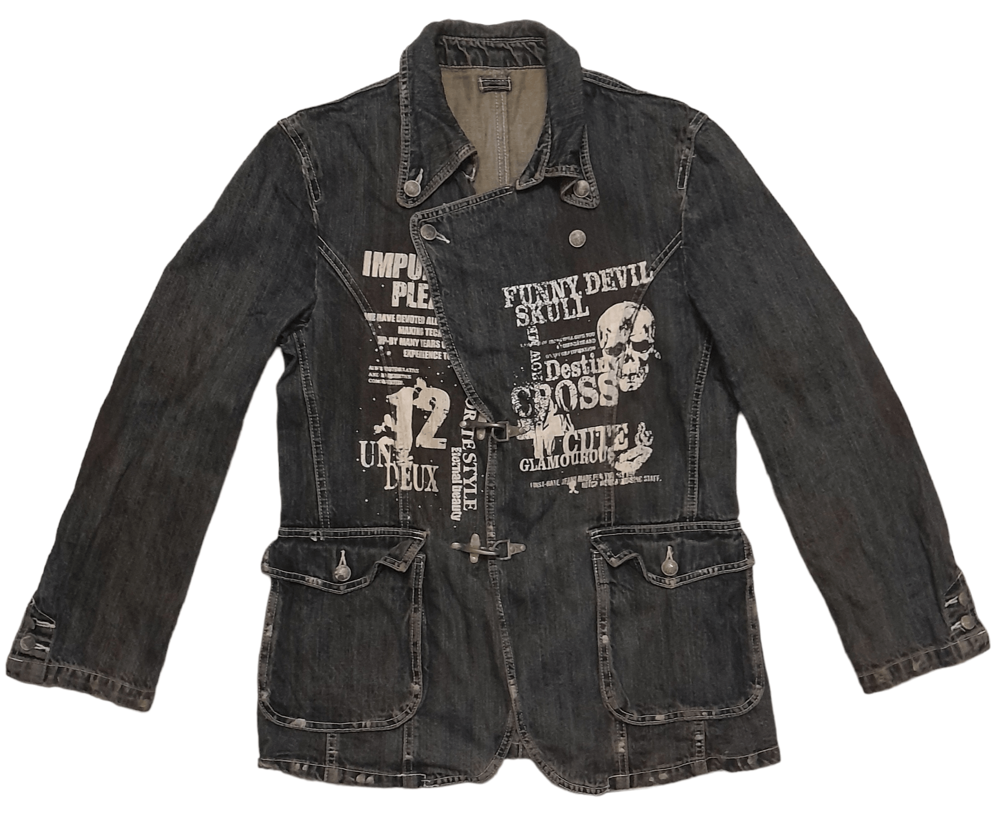 Japanese Brand × Seditionaries PUNK seditionaries Denim Jacket (S32) Size US M / EU 48-50 / 2 - 1 Thumbnail