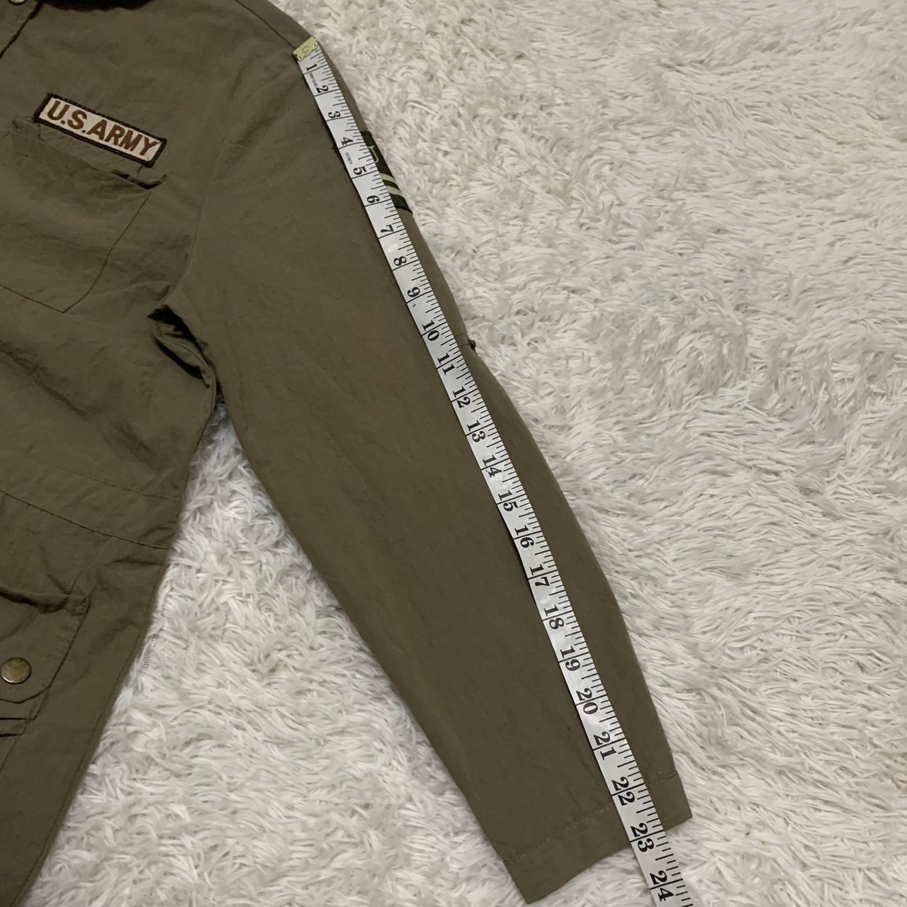 Japanese Brand Us Army Military Long Sleeve Shirt Style Size M / US 6-8 / IT 42-44 - 4 Thumbnail