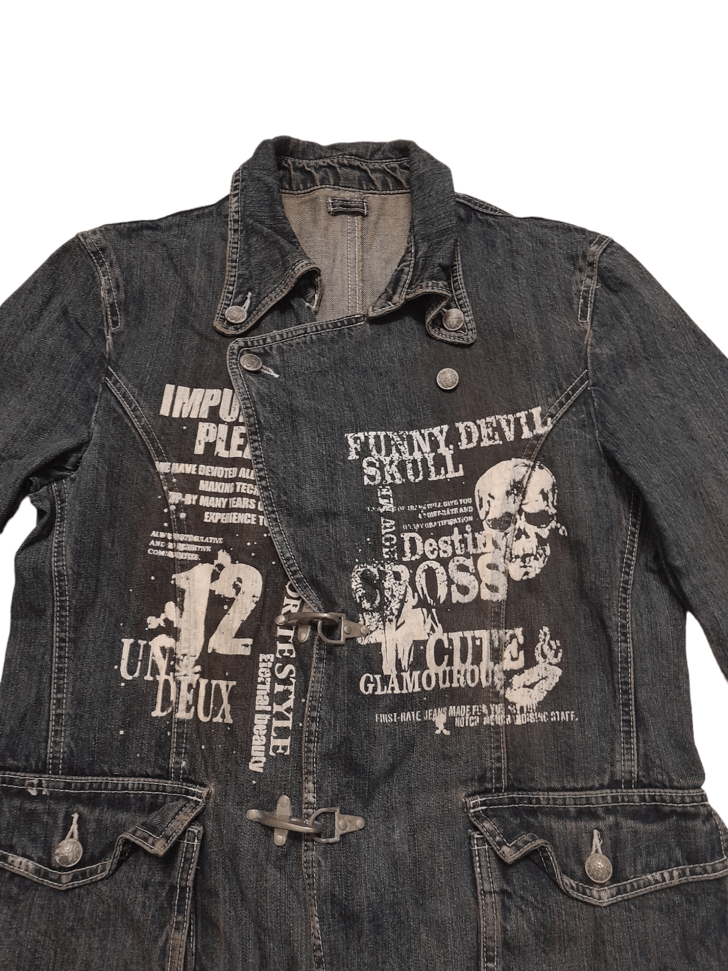 Japanese Brand × Seditionaries PUNK seditionaries Denim Jacket (S32) Size US M / EU 48-50 / 2 - 3 Thumbnail