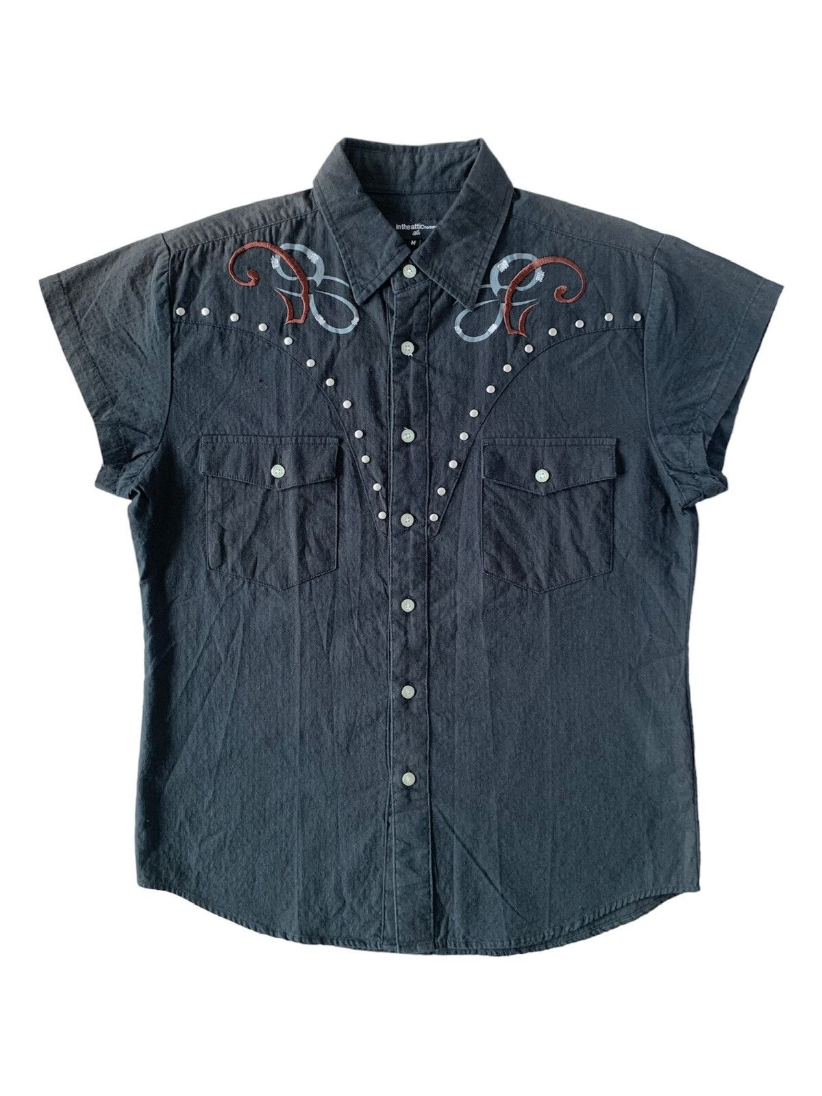 In The Attic Japanese Studded In The Attic Seditionaries Punk Shirts Size US M / EU 48-50 / 2 - 8 Thumbnail