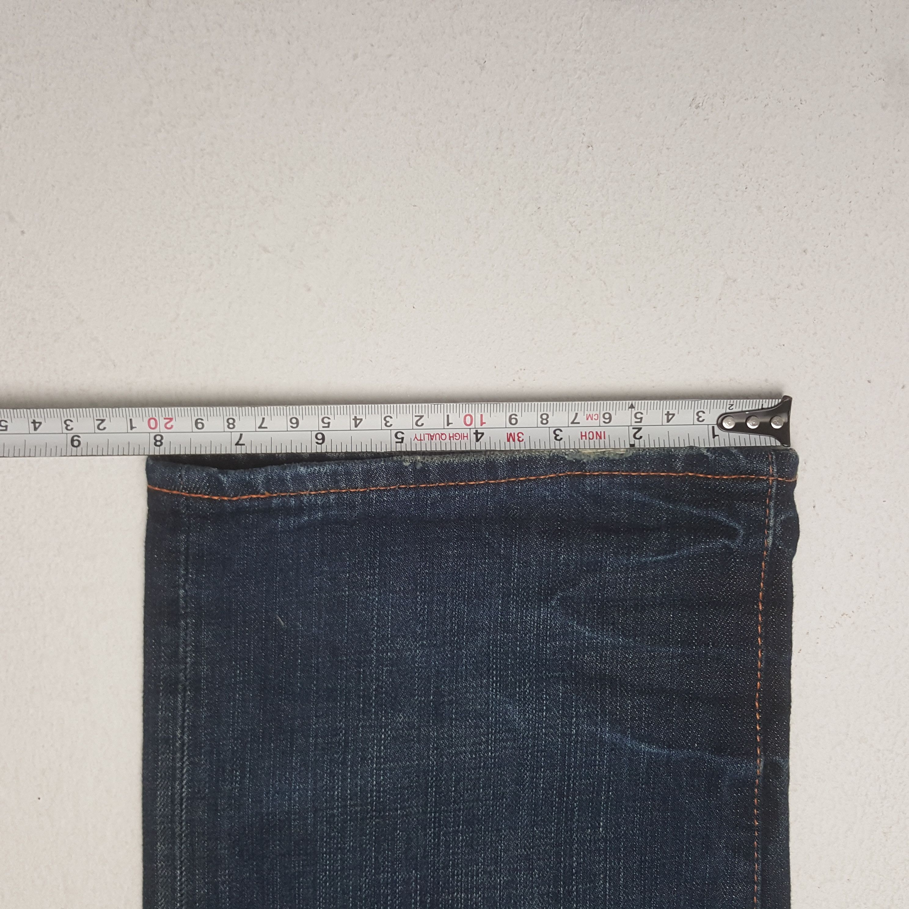 Evisu Vintage Evisu Japanese Brand Daicock Custom Art Denim Jeans Size US 30 / EU 46 - 14 Thumbnail