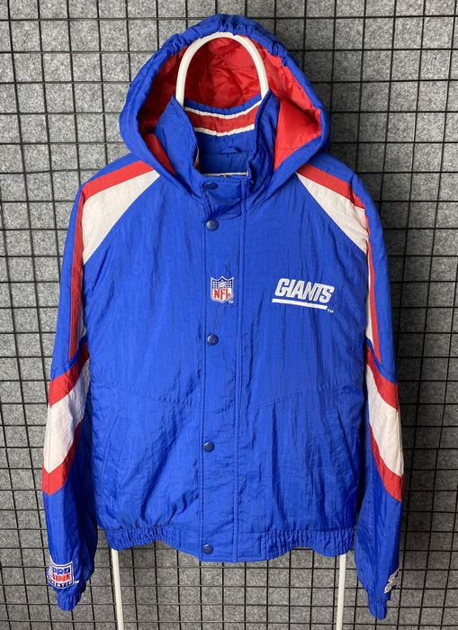 Vintage New York Giants Starter Parka Football Jacket, Size Medium