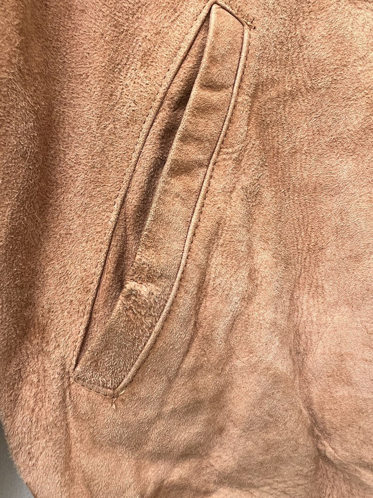 Leather 50s 60s Sierra Silton Dirty Patina Suede Leather Jacket Size US S / EU 44-46 / 1 - 10 Thumbnail