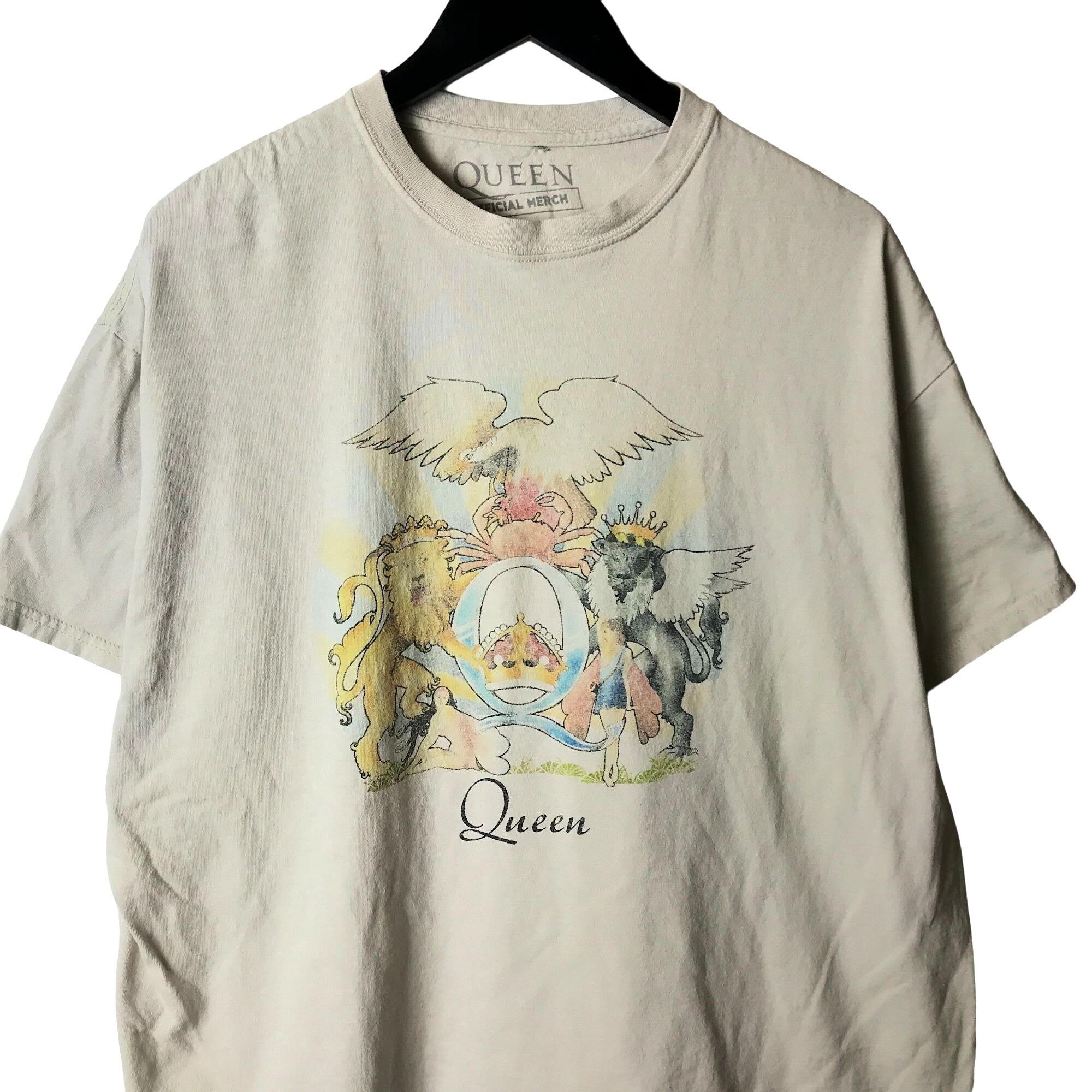 Urban Outfitters Queen T Shirt Crown British Rock Band Music Graphic ...