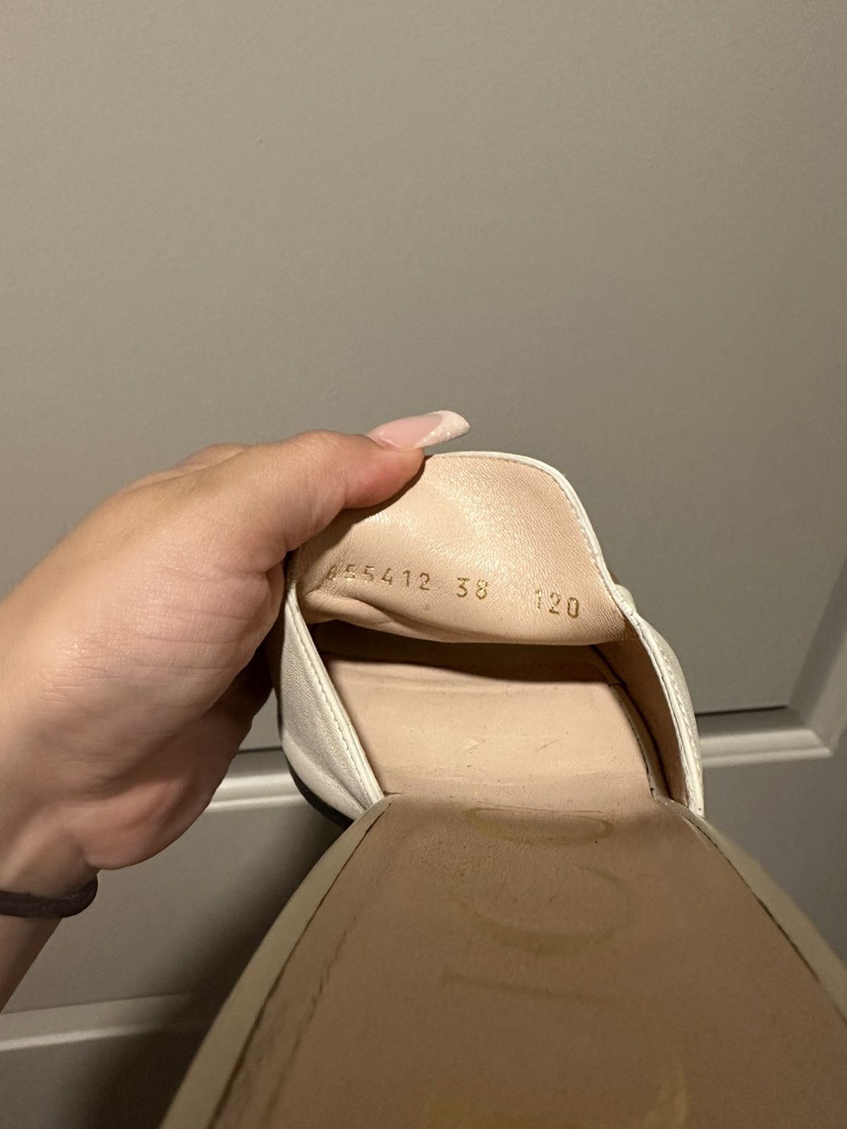 Gucci WOMEN'S SLIDE SANDAL WITH HORSEBIT Size US 7.5 / IT 37.5 - 2 Thumbnail