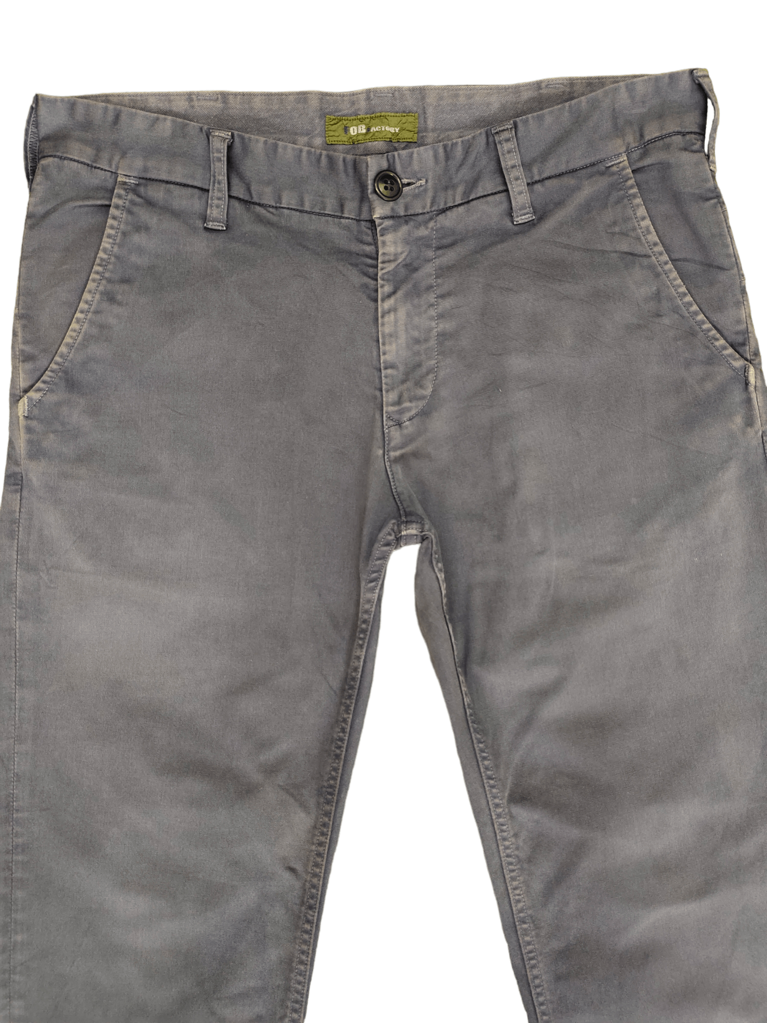 FOB Factory Fob Factory Indigo Floating Back Pocket Trouser Pants Size US 32 / EU 48 - 8 Thumbnail