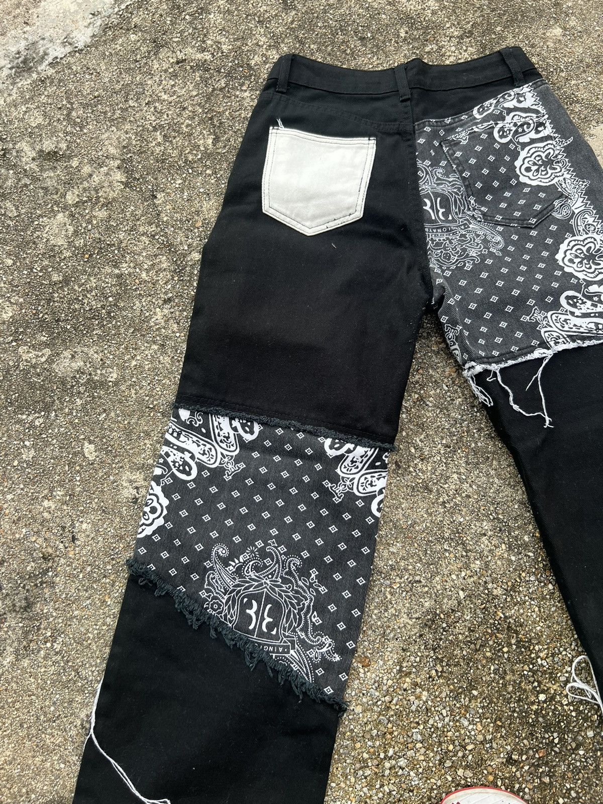 Japanese Brand Japanese Style Denim Inspired By Comme Des Garcons & Kapital Size US 28 / EU 44 - 2 Thumbnail