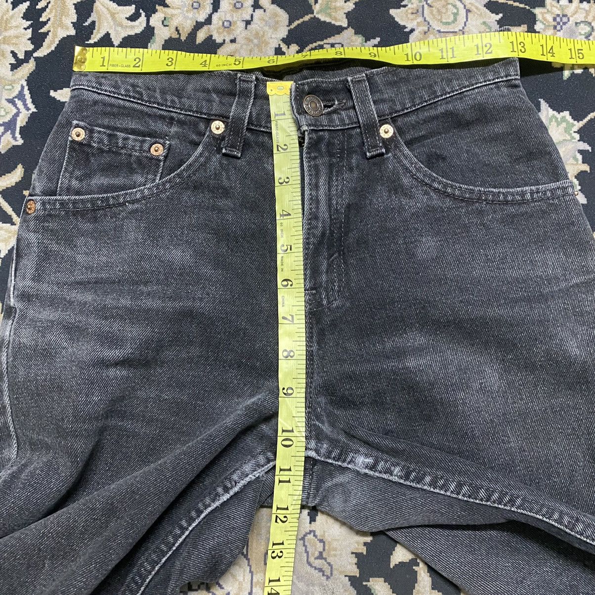 Levi's Vintage 90s Levis 517 Boot cut Jeans Fade Black Size US 26 / EU 42 - 20 Thumbnail