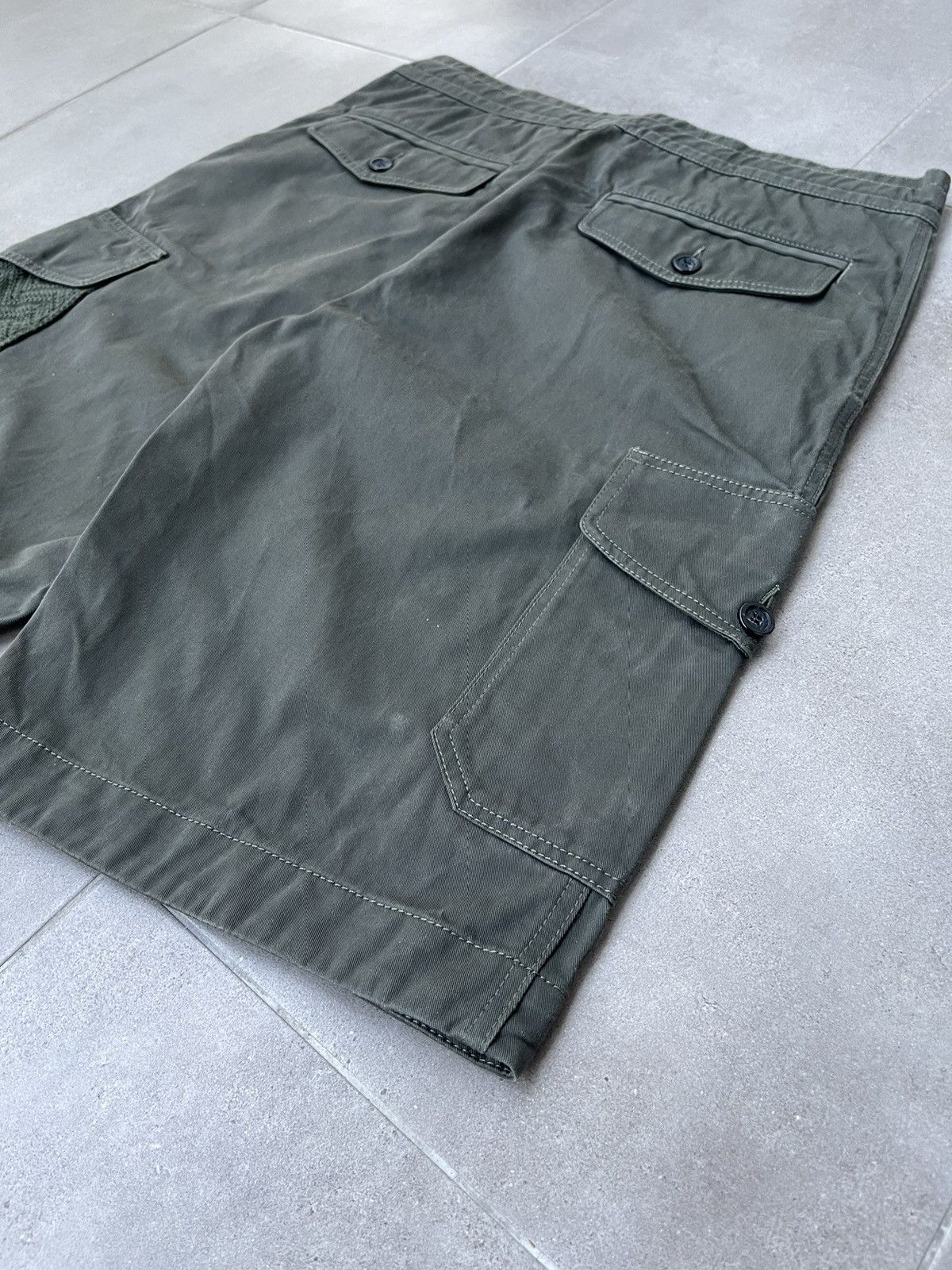 Missoni Missoni Bermuda Technical Cargo Swamp Green Long Shorts Size US 32 / EU 48 - 11 Thumbnail