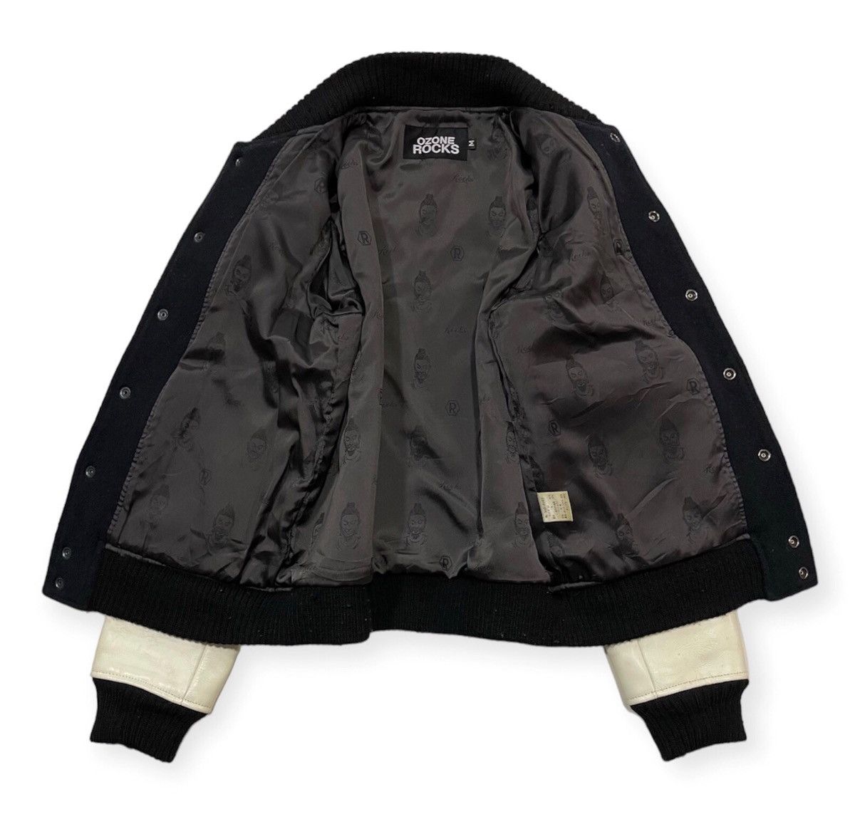 Hysteric Glamour Buddha Varsity 90’s Jacket Ozone Rock Size US M / EU 48-50 / 2 - 3 Thumbnail