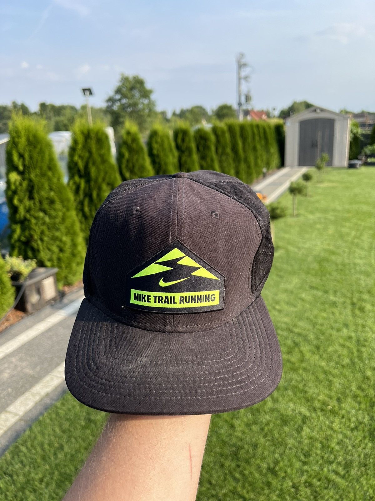 Nike vintage 90s black nike spellout logo snapback hat Size ONE SIZE - 3 Thumbnail