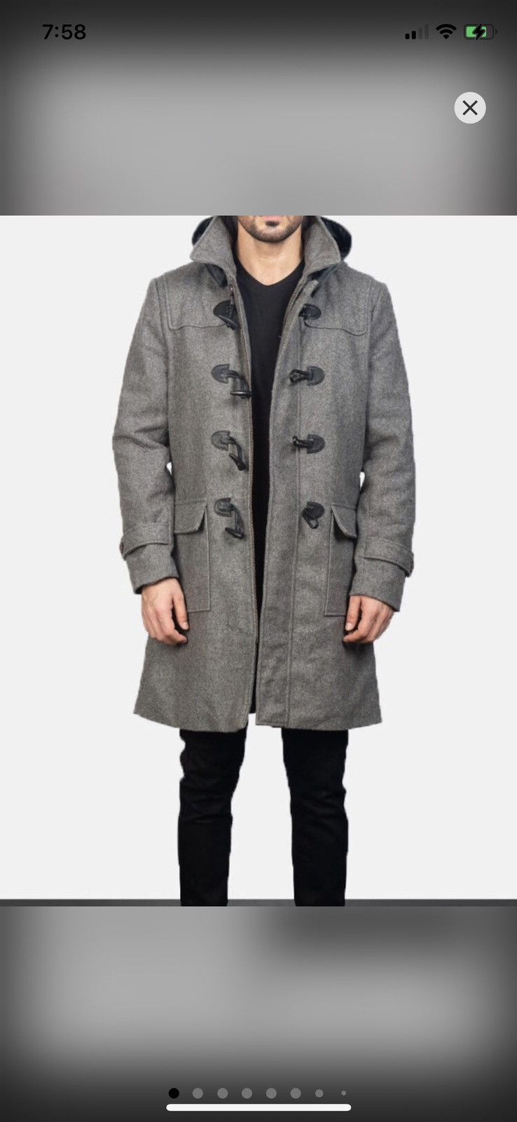 Burberry Vintage Burberry Speciality Nova Check Duffle Coat Size US M / EU 48-50 / 2 - 5 Thumbnail