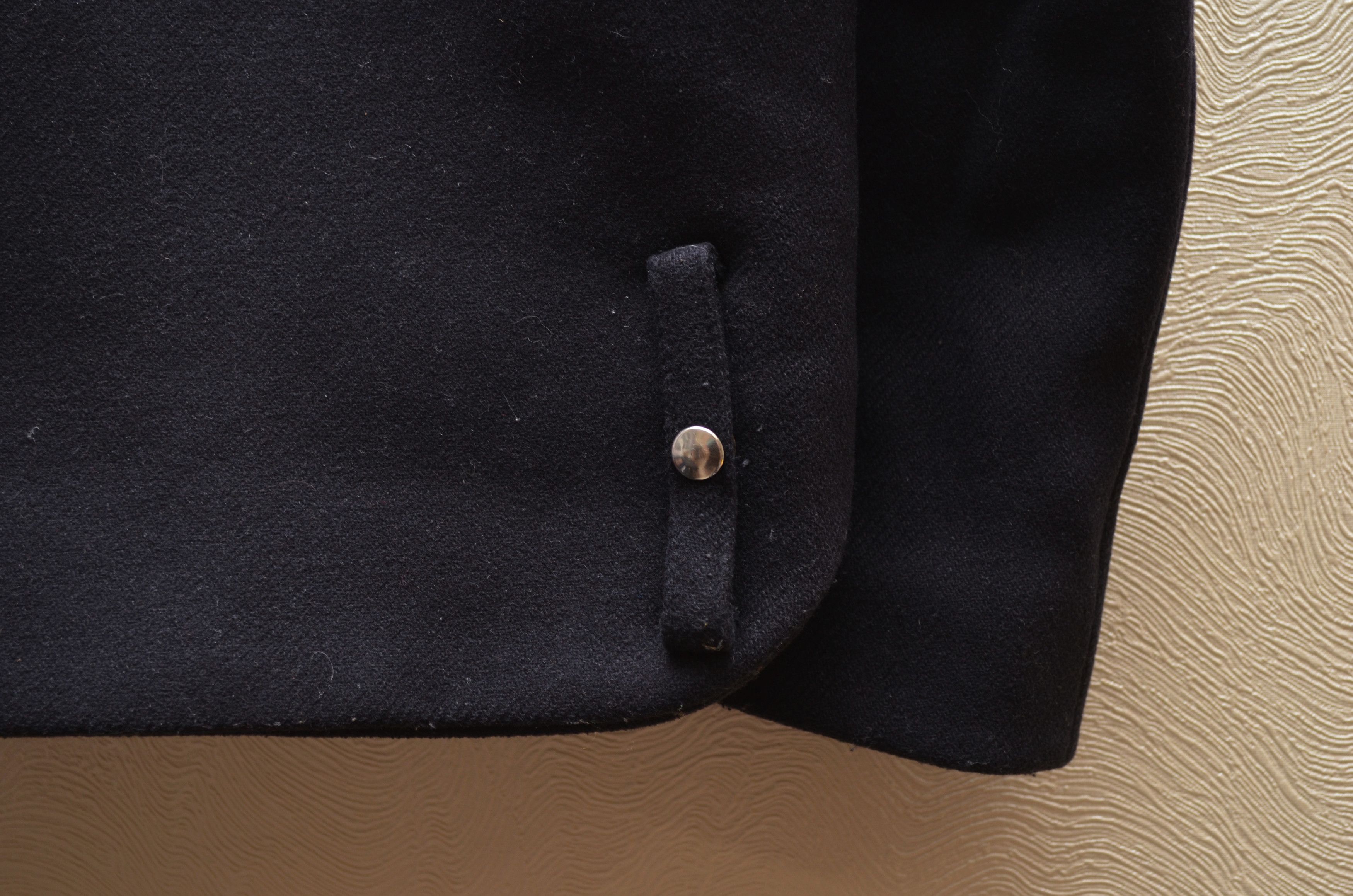 Designer × Sandro Sandro Biker Wool Jacket Sz FR36 Small Size XS / US 0-2 / IT 36-38 - 7 Thumbnail