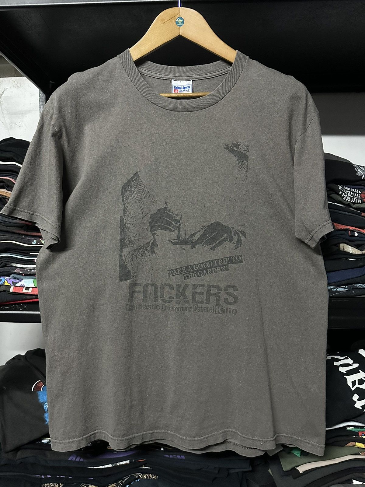 Band Tees Vintage 90s Mo Fuckers Fantastic Underground Cabaret King T Size US L / EU 52-54 / 3 - 2 Thumbnail