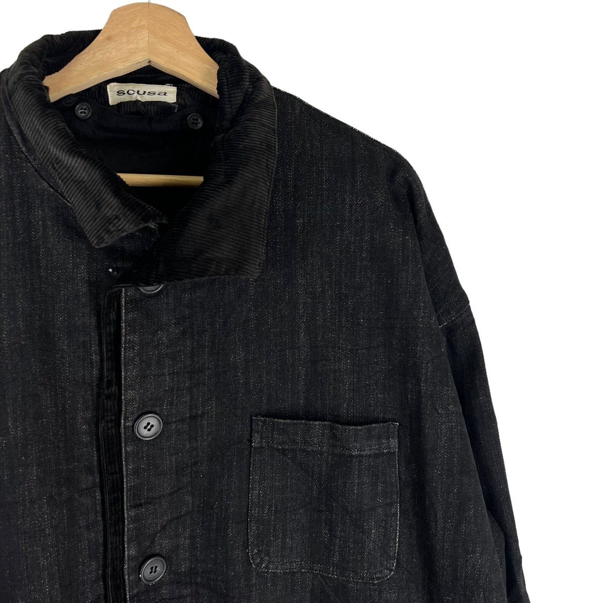 Japanese Brand VINTAGE CHORE WORK JACKET SCUSA JAPAN INSPIRED ISSEY MIYAKE Size US L / EU 52-54 / 3 - 5 Thumbnail