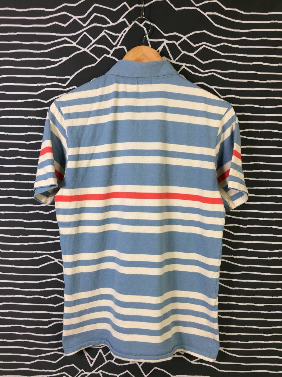 Paul Smith Paul smith Jeans Button Down Striped Polo Tee Size US L / EU 52-54 / 3 - 4 Thumbnail