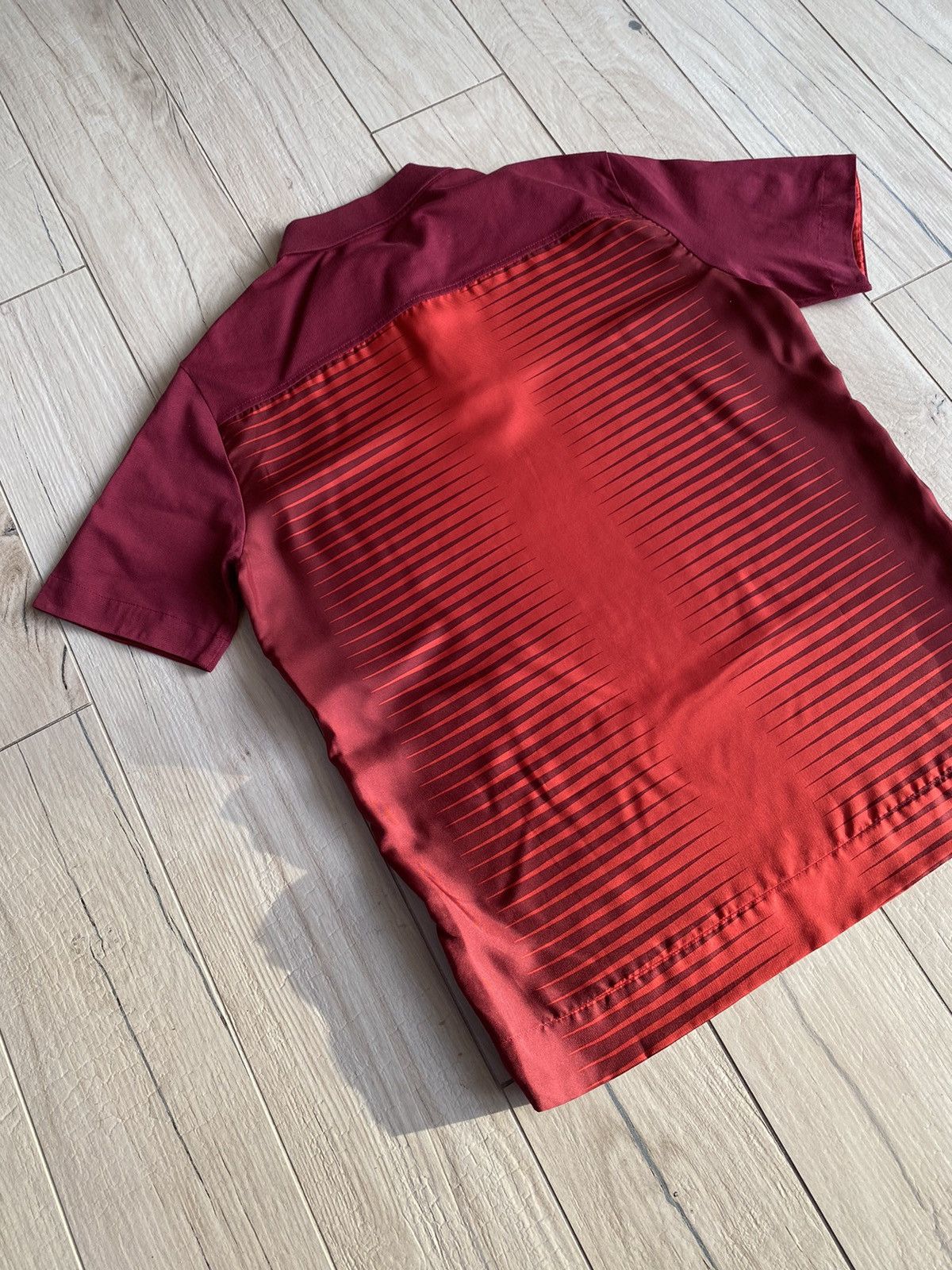 Balenciaga SS12 Balenciaga Two Tone Abstract Silk Polo T-Shirt Size US L / EU 52-54 / 3 - 6 Thumbnail