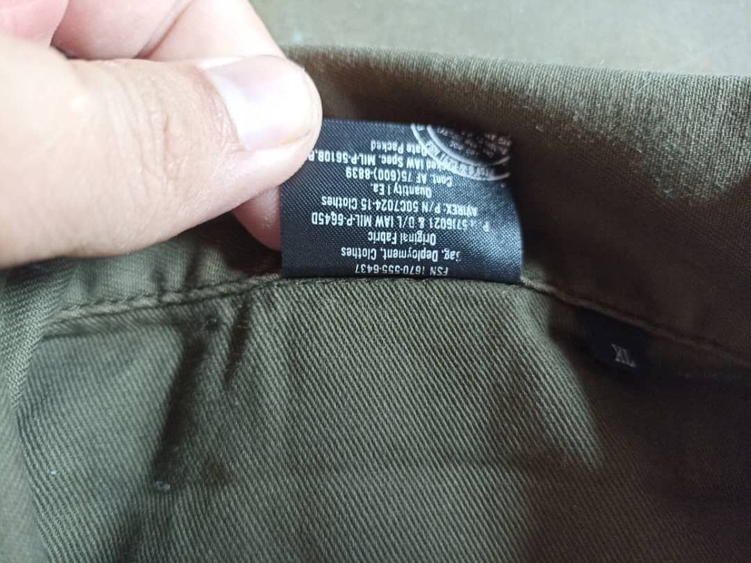 Avirex Avirex Long Sleeve Button Jacket Size US XL / EU 56 / 4 - 9 Thumbnail