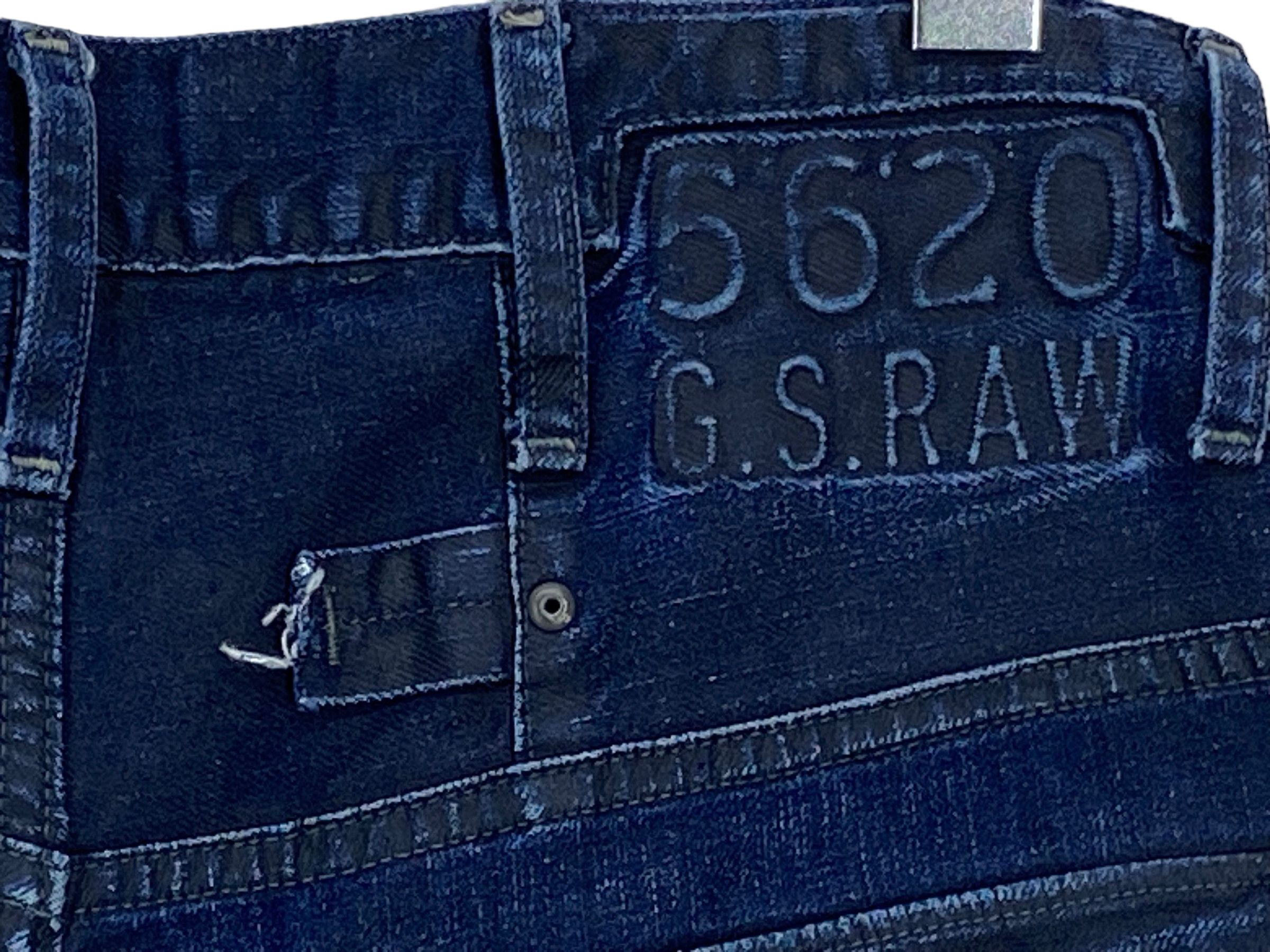G-Star GStar Raw Jeans Knee Distressed Jeans Pants Size US 30 / EU 46 - 10 Thumbnail