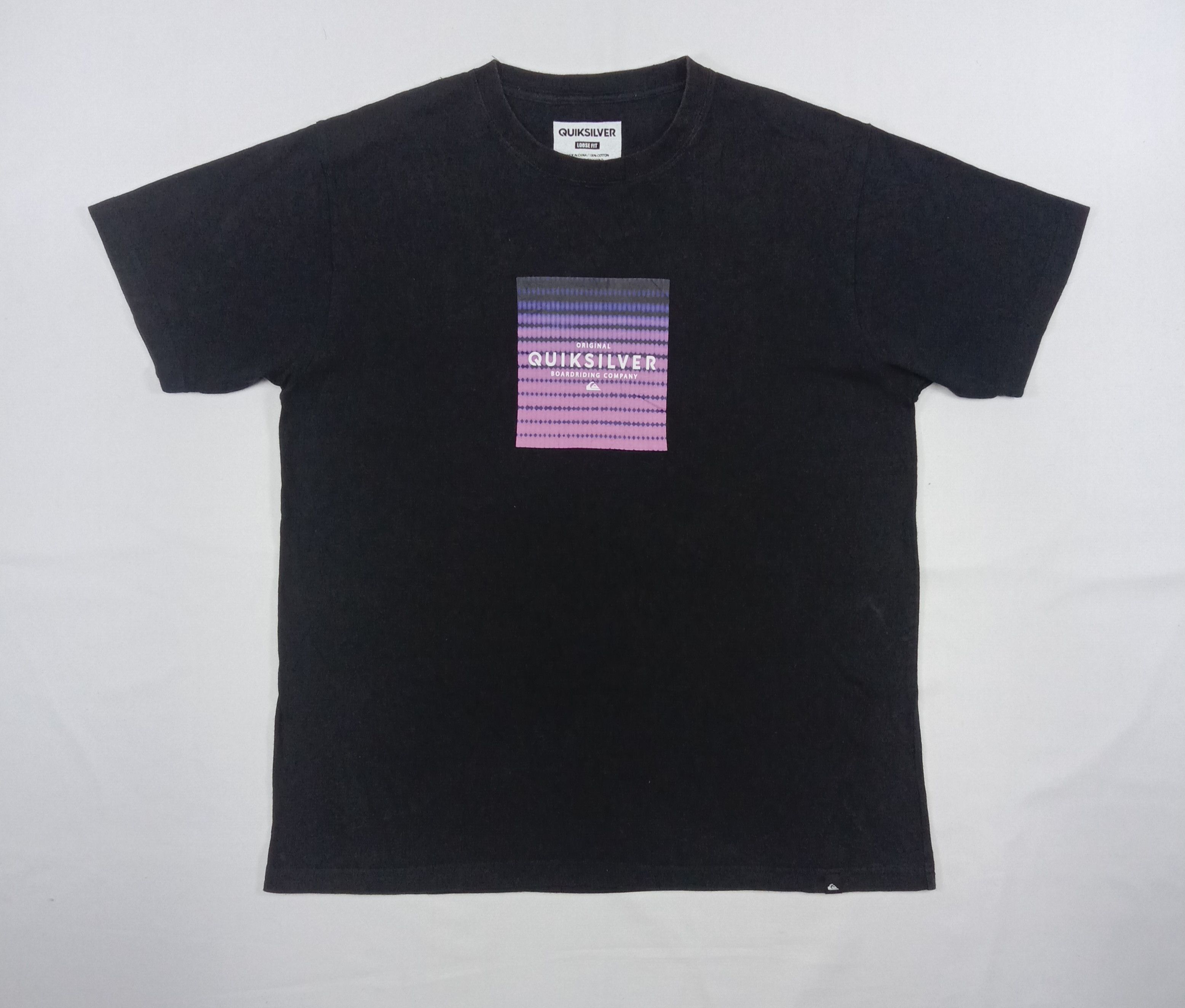 JULIEN DAVID × Quiksilver Julien David x Quiksilver Black T