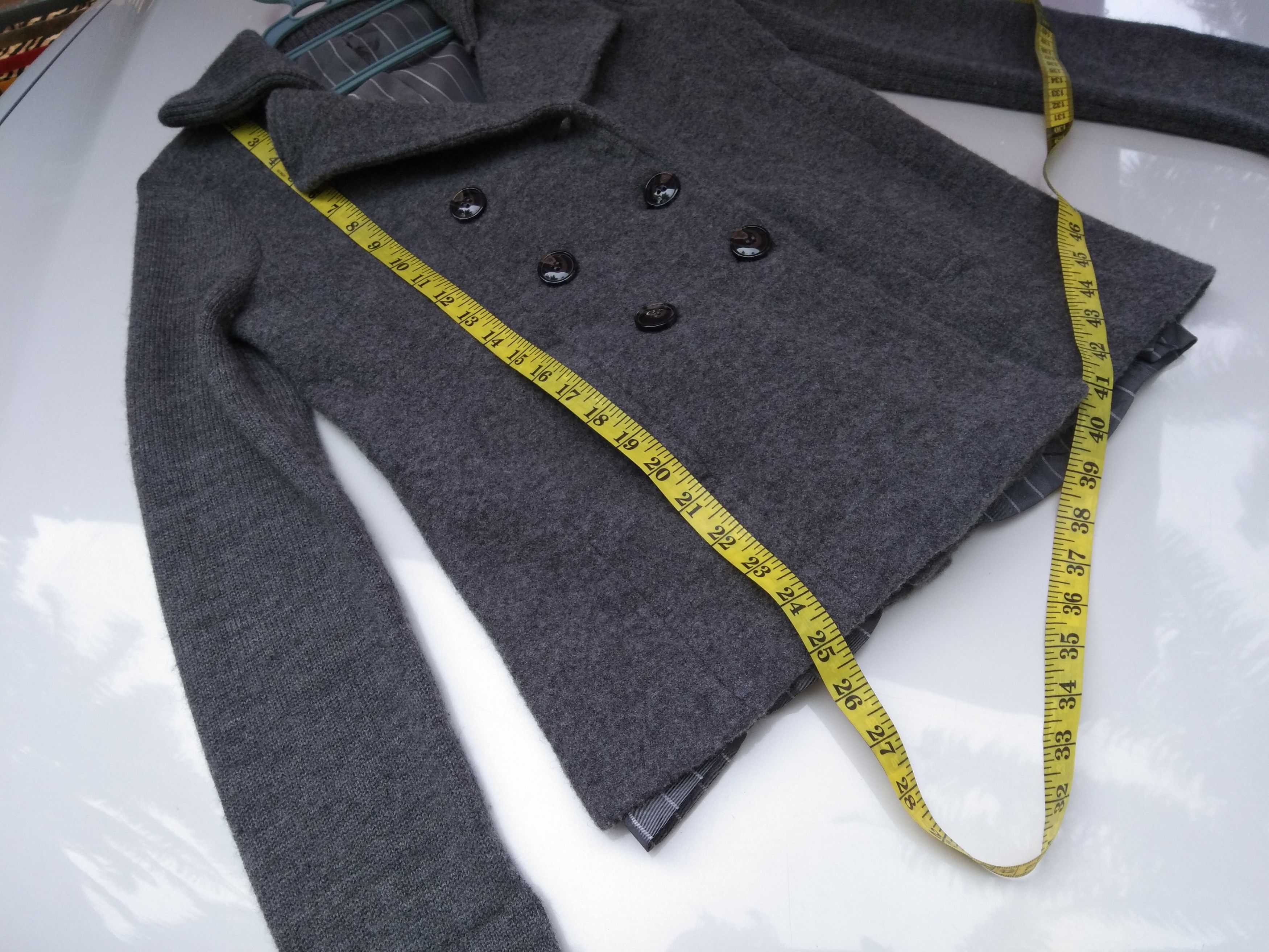 Comme Ca Ism × Japanese Brand COMME CA ISM DOUBLE-BREASTED JACKET Size US S / EU 44-46 / 1 - 12 Thumbnail