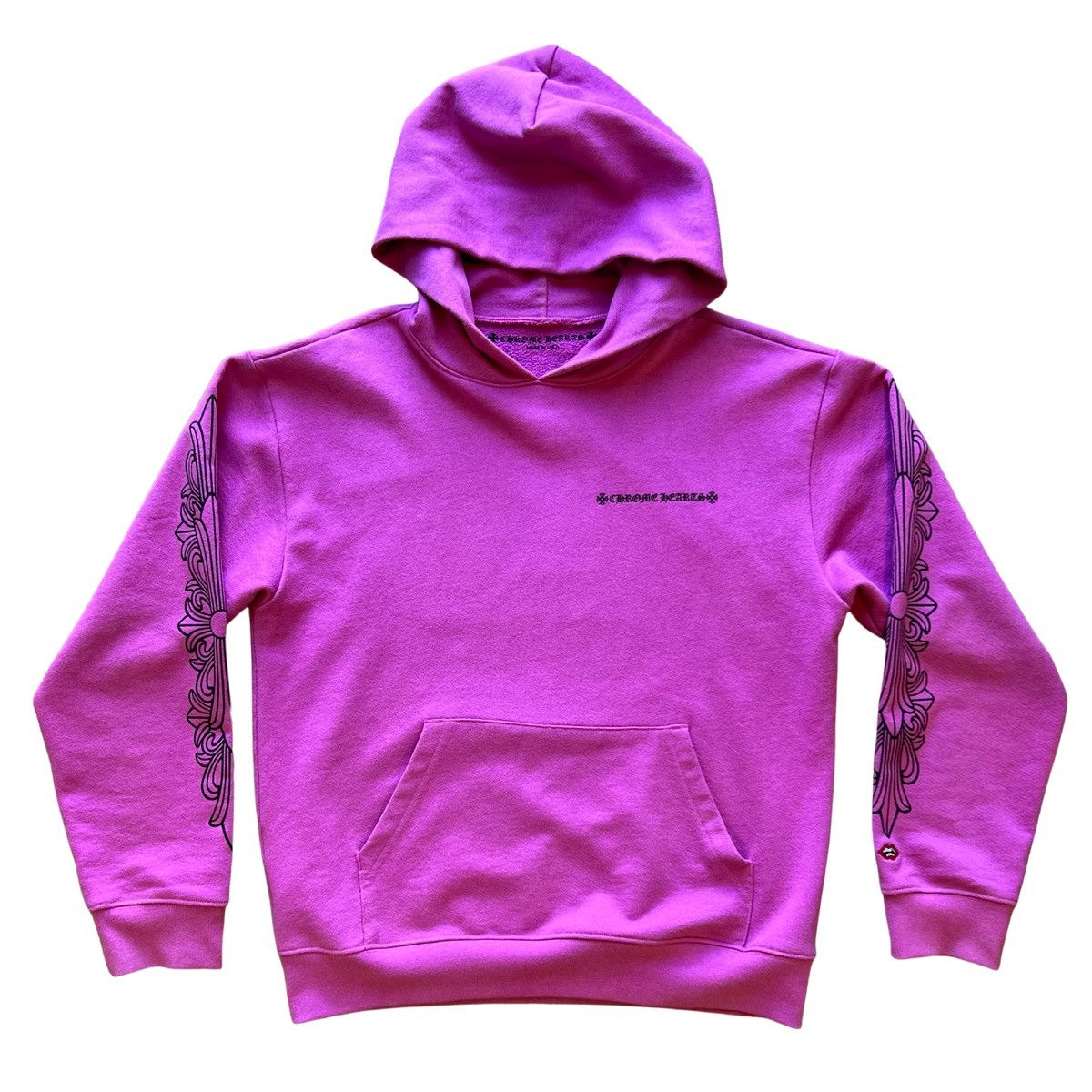 Chrome Hearts Matty Boy Spiderweb PHYSM Purple Hoodie | Grailed