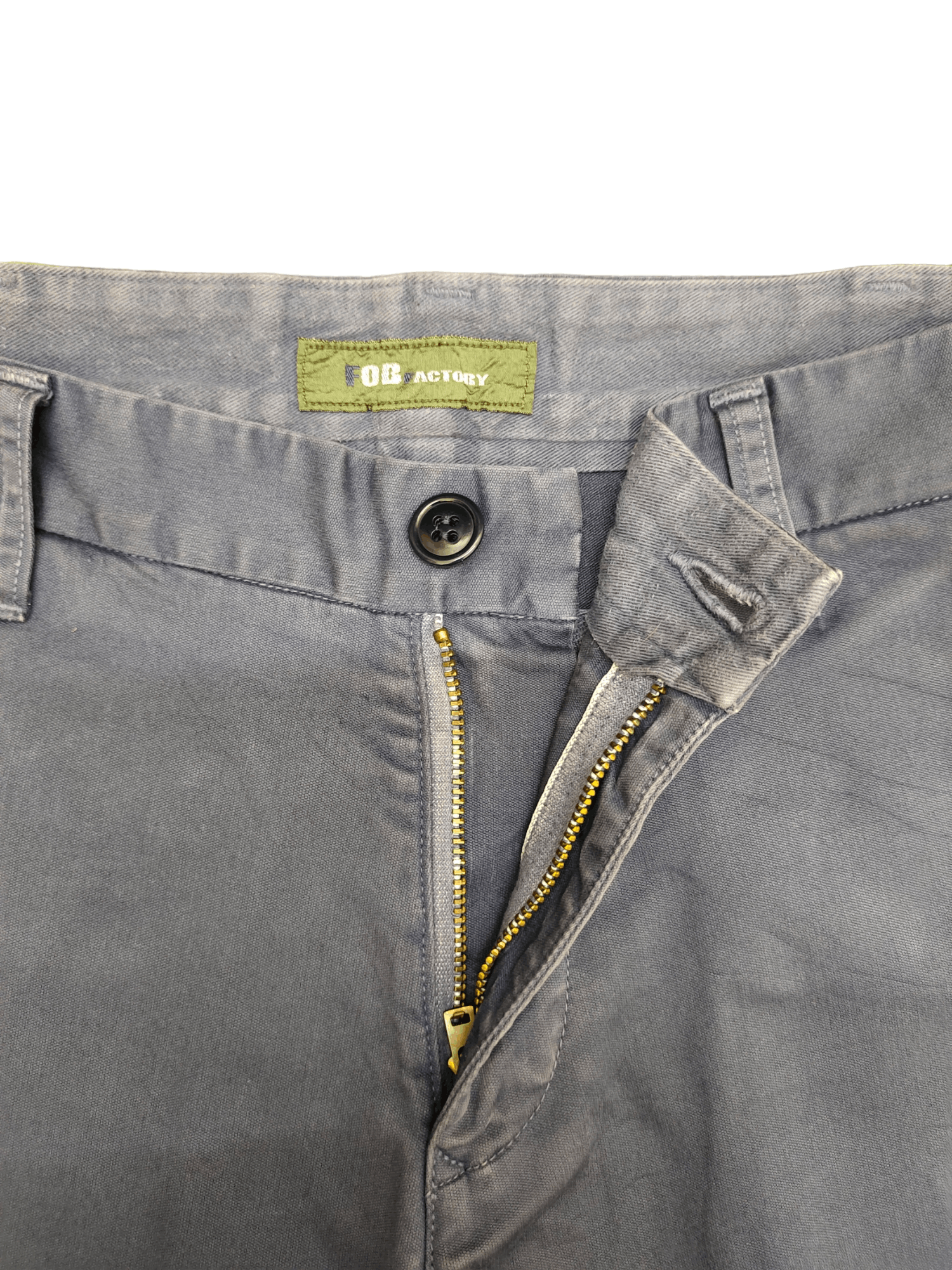 FOB Factory Fob Factory Indigo Floating Back Pocket Trouser Pants Size US 32 / EU 48 - 13 Thumbnail