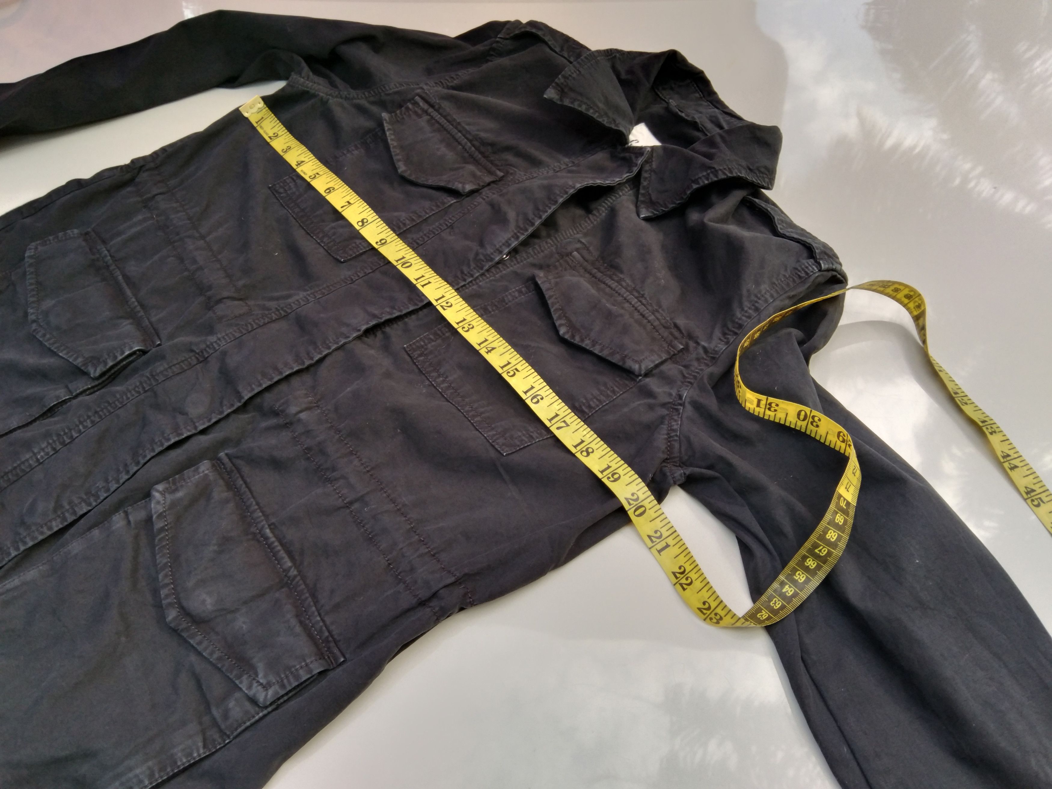 Gap × Vintage GAP MEN'S KHAKI JACKET (SNAP BUTTON) Size US S / EU 44-46 / 1 - 13 Thumbnail