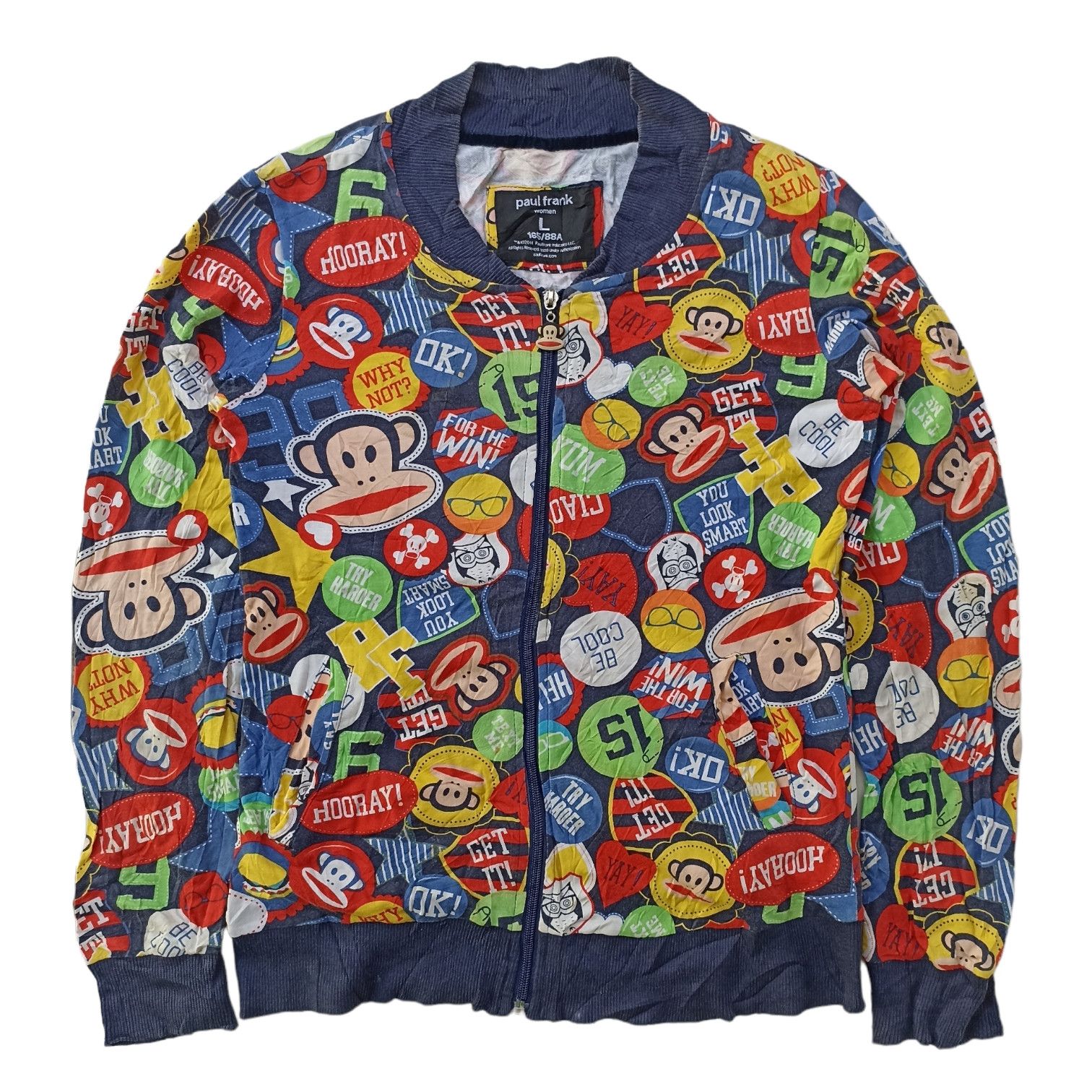 Vintage Y2K Paul Frank All Over Jacket
