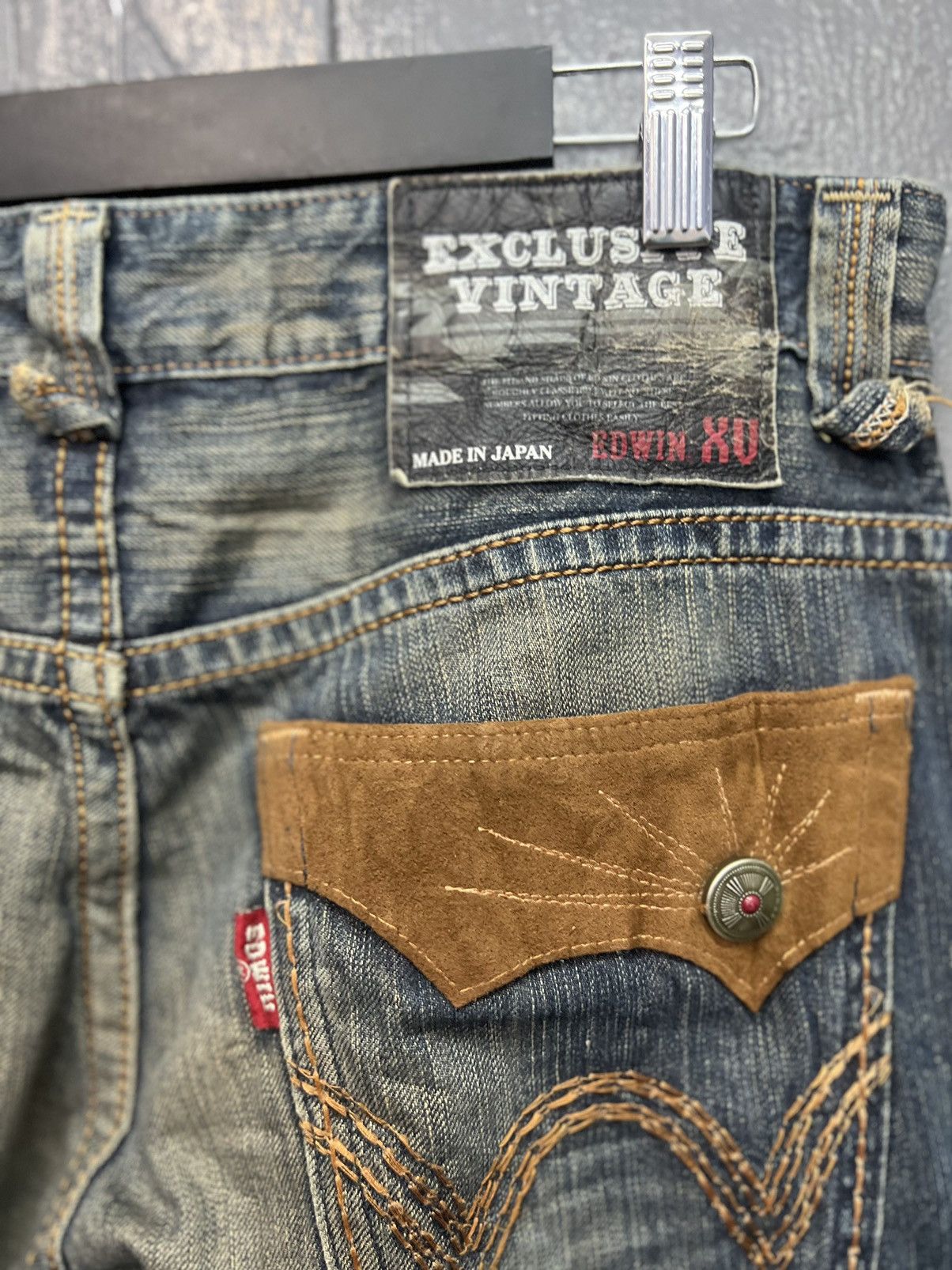 Edwin VINTAGE EDWIN DENIM JEANS SIZE 35 Size US 35 - 7 Thumbnail