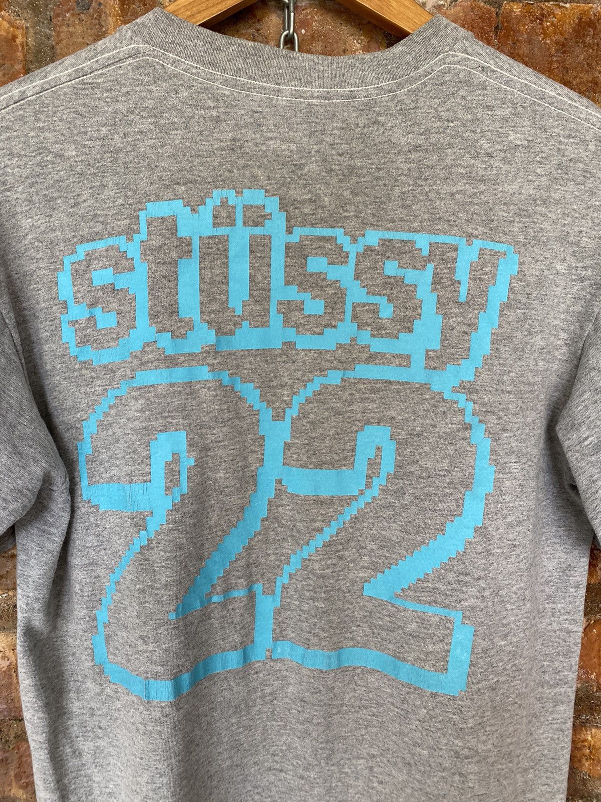 Stussy 2003 STUSSY DIGITAL LOGO cross bone TEE Size US M / EU 48-50 / 2 - 8 Thumbnail