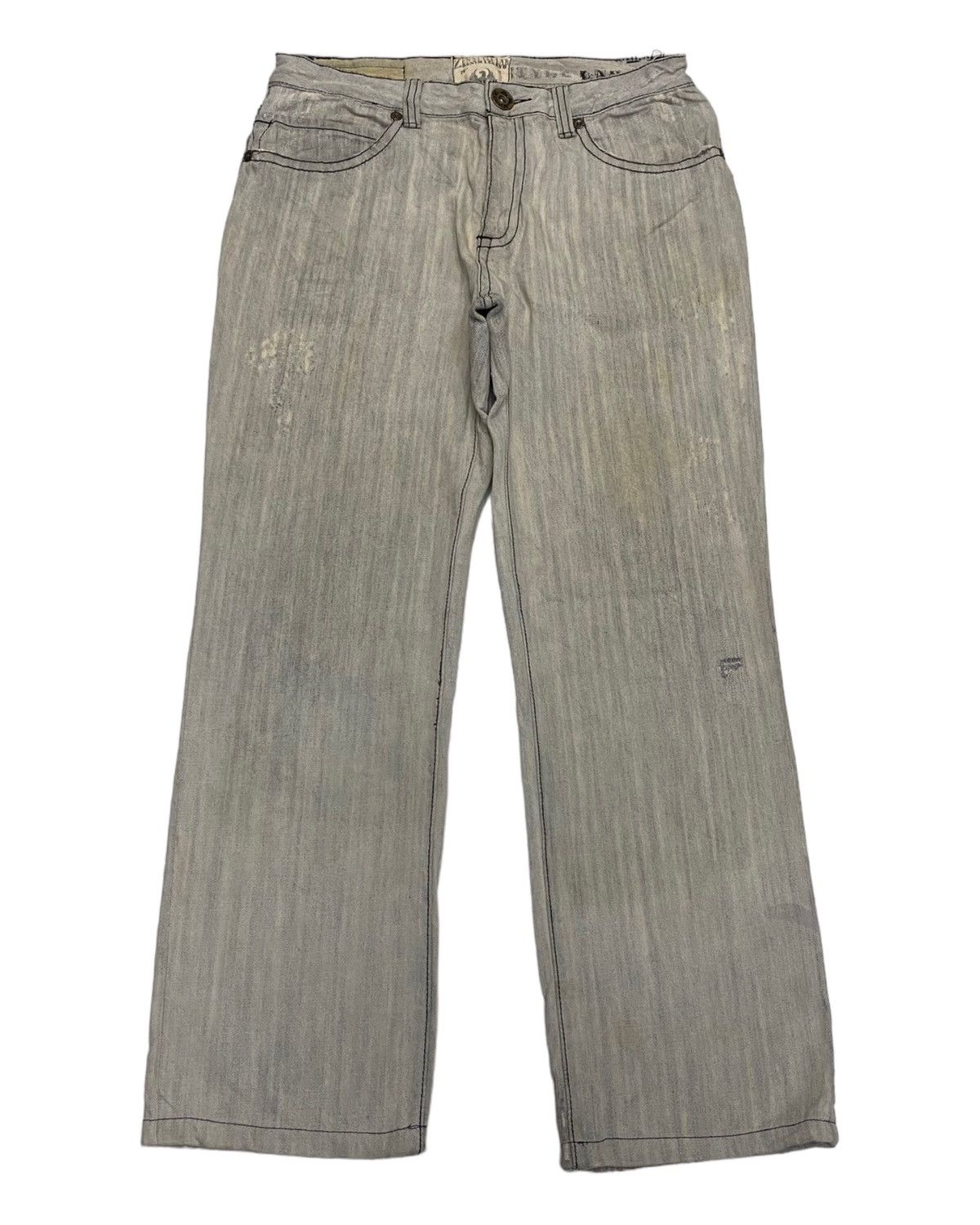 Kapital 🔥ZEN LAB STYLE DENIM LEGEND BAGGY DENIM JEANS Size US 32 / EU 48 - 5 Thumbnail