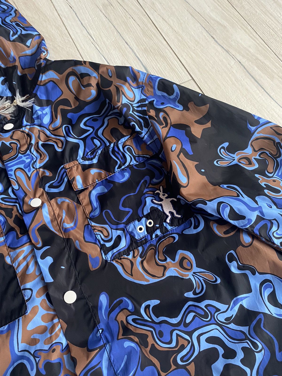 Marni SS19 Marni Dance Bunny All Over Printed Raincoat Size US M / EU 48-50 / 2 - 9 Thumbnail