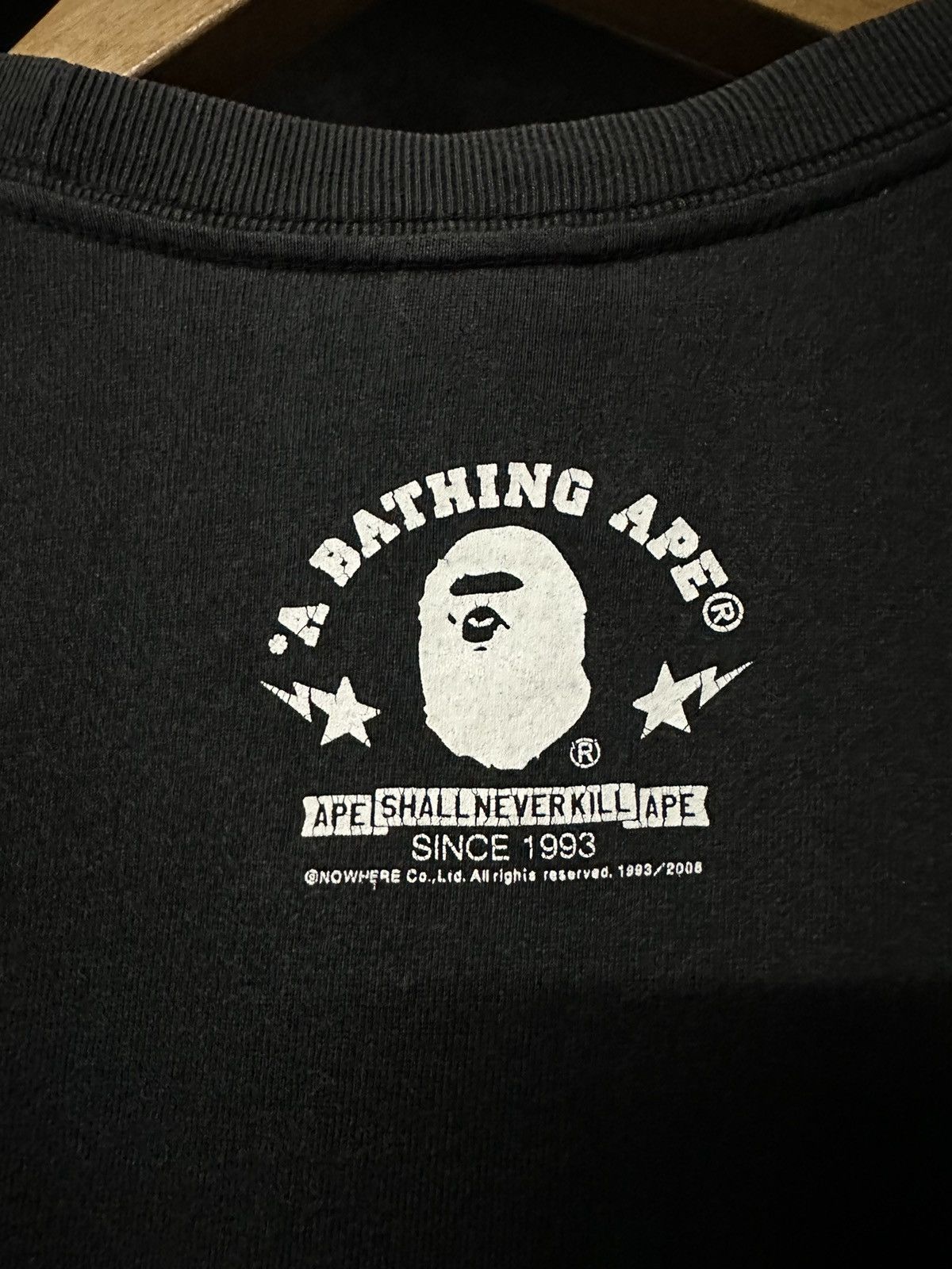 Bape × Vintage Ape Shall Never Kill Ape Tee Size US M / EU 48-50 / 2 - 9 Thumbnail