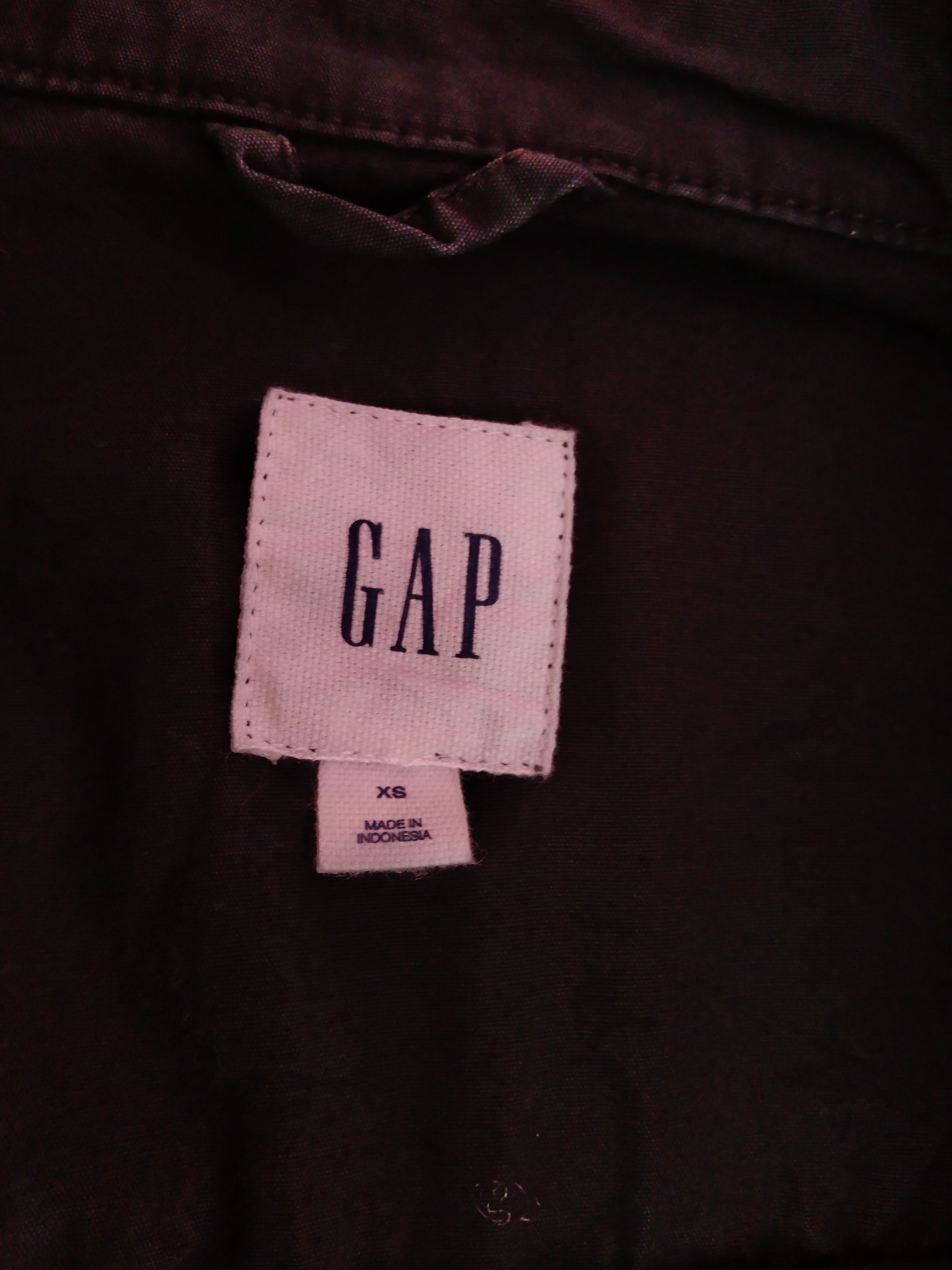 Gap × Vintage GAP MEN'S KHAKI JACKET (SNAP BUTTON) Size US S / EU 44-46 / 1 - 8 Thumbnail