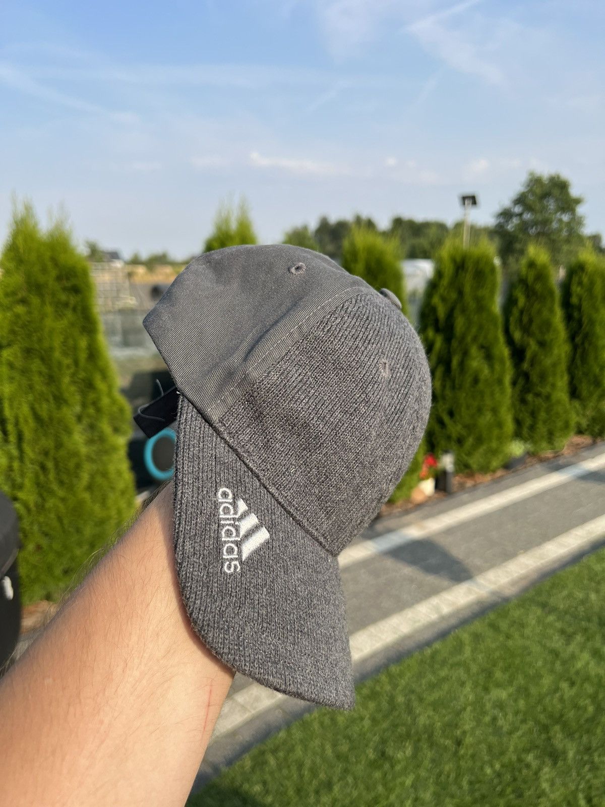 Adidas Real Madrid 00s soccer football Adidas corduroy hat cap Size ONE SIZE - 5 Thumbnail