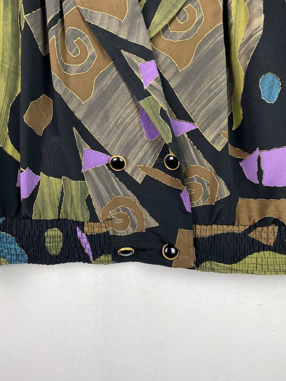 Japanese Brand × Vintage vintage japanese brands flowery design jacket Size 3XL / US 20-22 - 3 Thumbnail