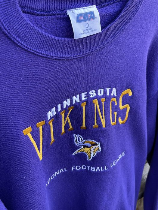 Sweat à Capuche Minnesota Vikings - Femme M, Violet, Majestic, état Correct