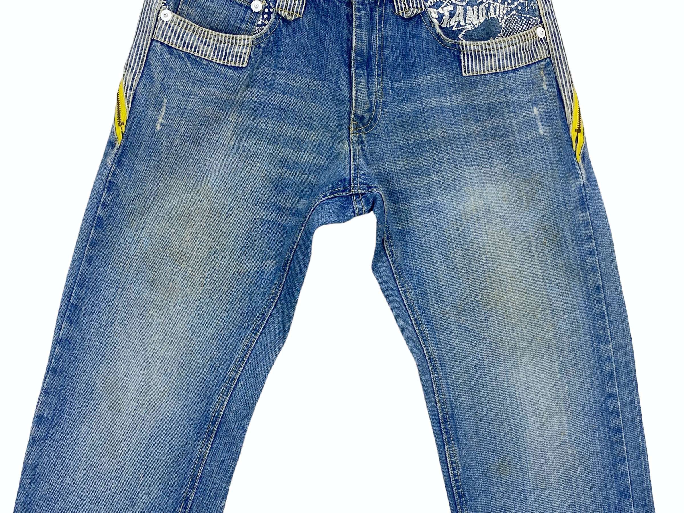 Japanese Brand Double Focus Jeans Multizipper Jeans Size US 32 / EU 48 - 4 Thumbnail