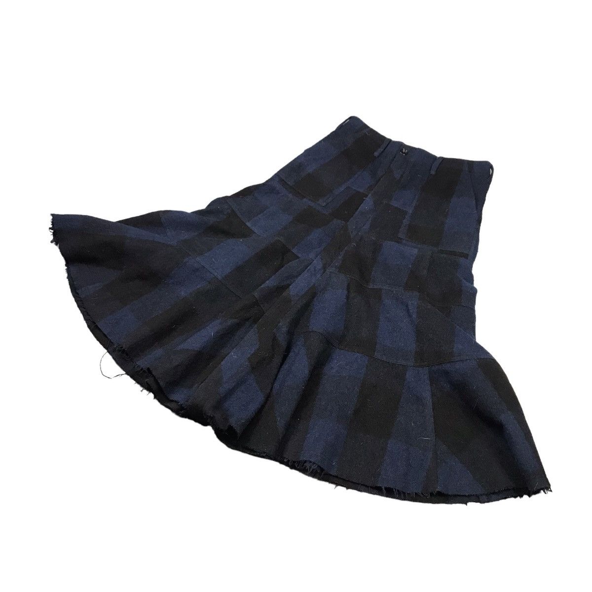 Comme des Garcons COMME DES GARÇONS WOOL FLANNEL ZIPPIER SKIRT PANTS Size US 30 / EU 46 - 4 Thumbnail