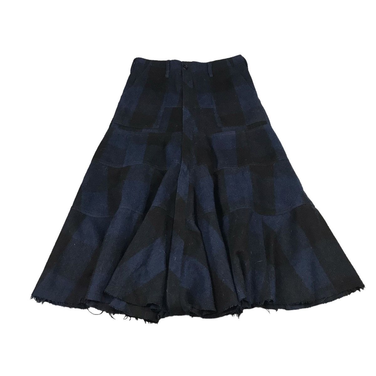 Comme des Garcons COMME DES GARÇONS WOOL FLANNEL ZIPPIER SKIRT PANTS Size US 30 / EU 46 - 3 Thumbnail