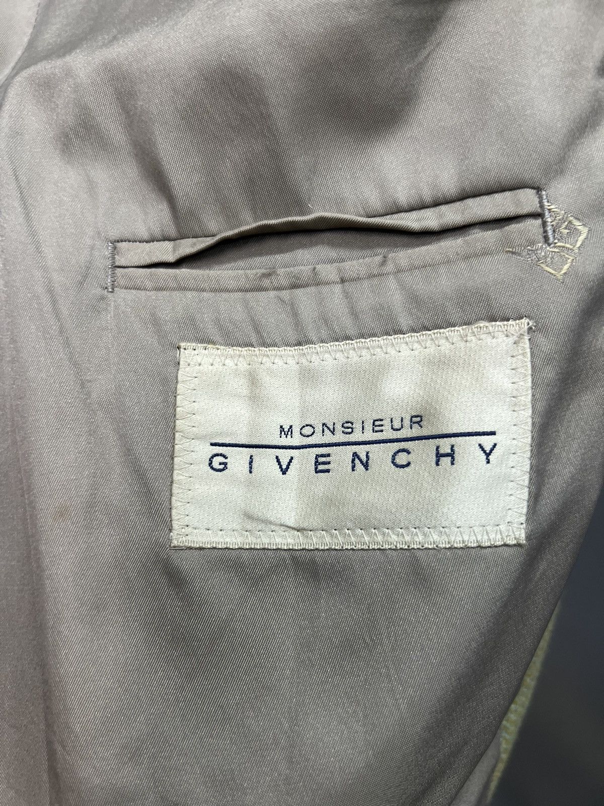 Givenchy GIVENCHY MONSIEUR BLAZERS Size 46R - 7 Thumbnail